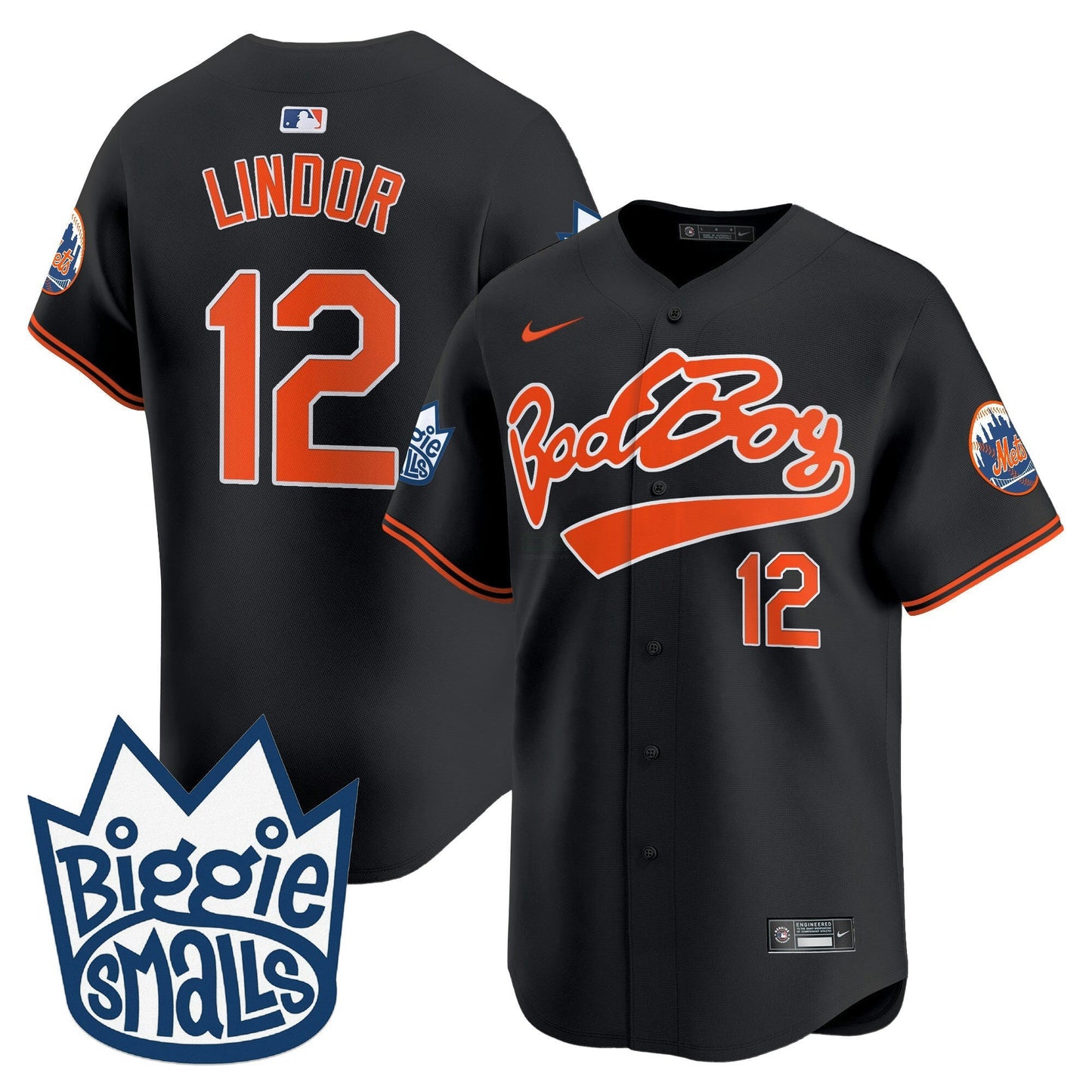 Camisa MLB Men’s Biggie Smalls Vapor Premier Limited Jersey
