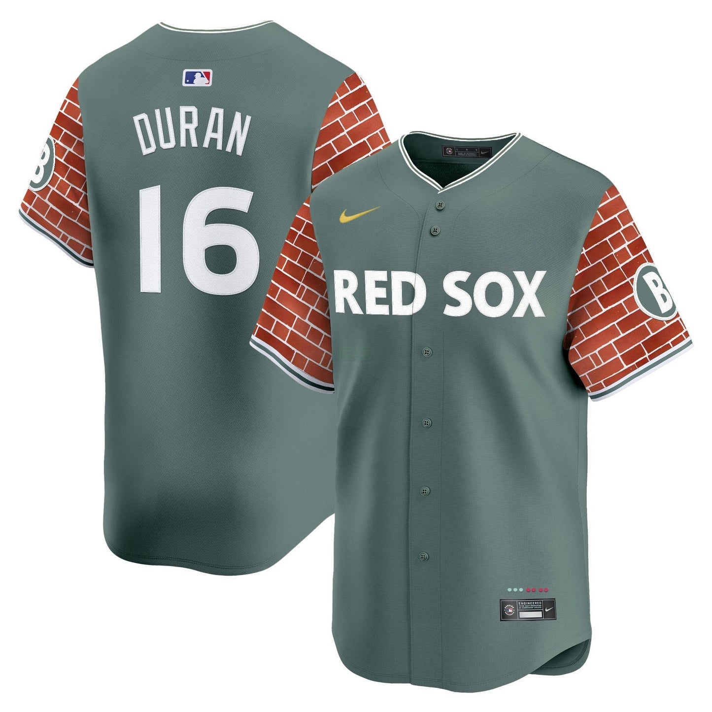 Camisa MLB Men’s Boston 2025 Fenway Red Brick Style Vapor Premier Limited Jersey – Stitched