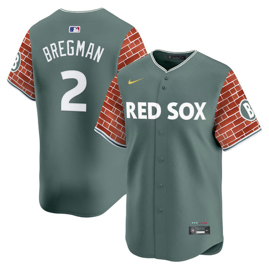 Camisa MLB Men’s Boston 2025 Fenway Red Brick Style Vapor Premier Limited Jersey – Stitched