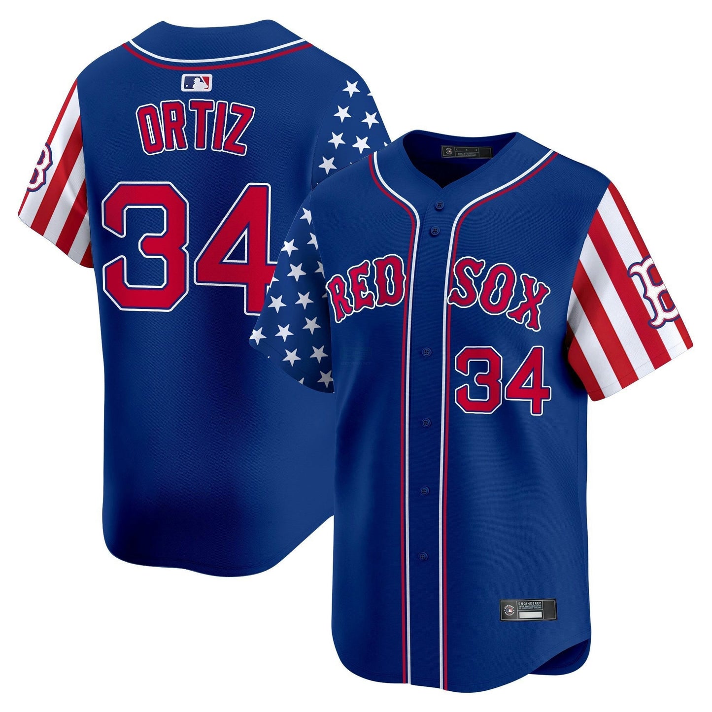 Camisa MLB Men’s Boston 2025 Independence Day Vapor Premier Limited Jersey