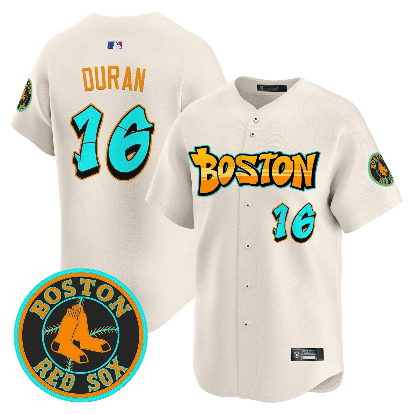 Camisa MLB Men’s Boston ‘Graffiti Streetstyle Edition’ Vapor Premier Limited Jersey