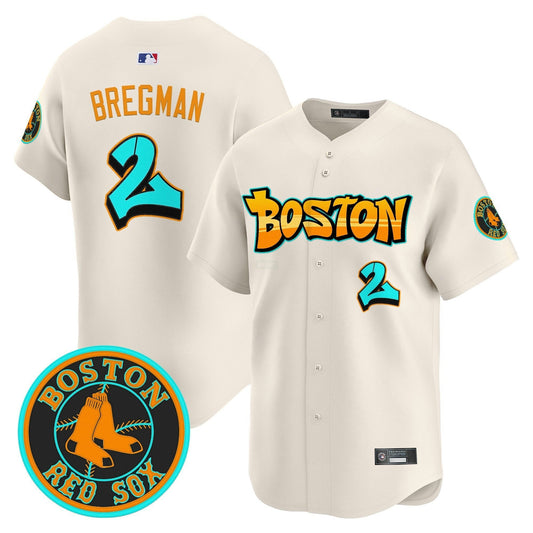 Camisa MLB Men’s Boston ‘Graffiti Streetstyle Edition’ Vapor Premier Limited Jersey