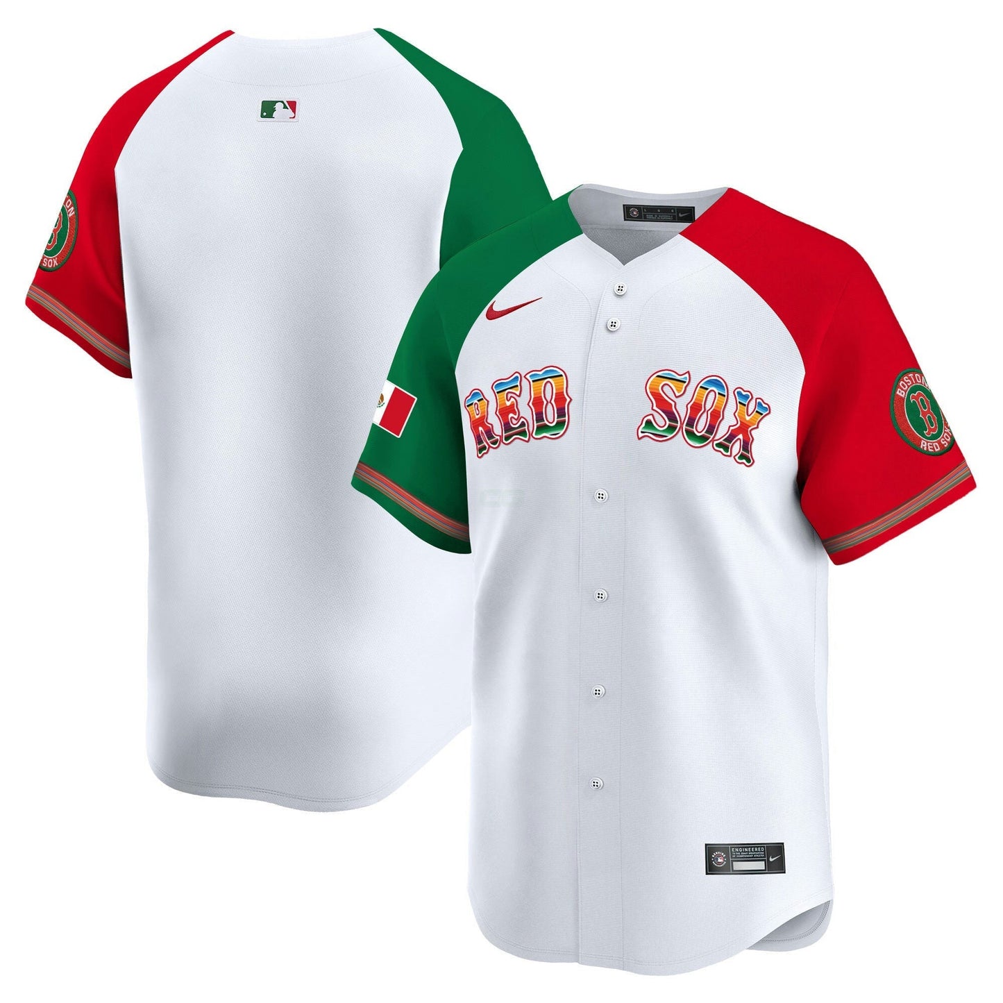 Camisa MLB Men’s Boston Mexico Vapor Premier Limited Jersey