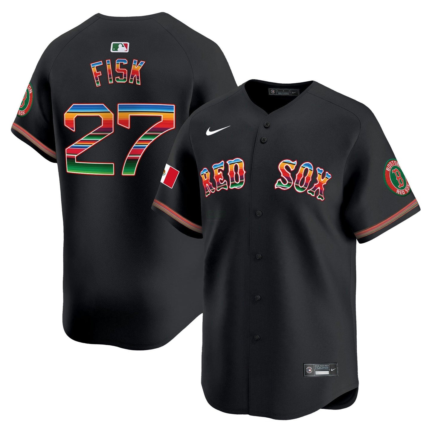 Camisa MLB Men’s Boston Mexico Vapor Premier Limited Jersey