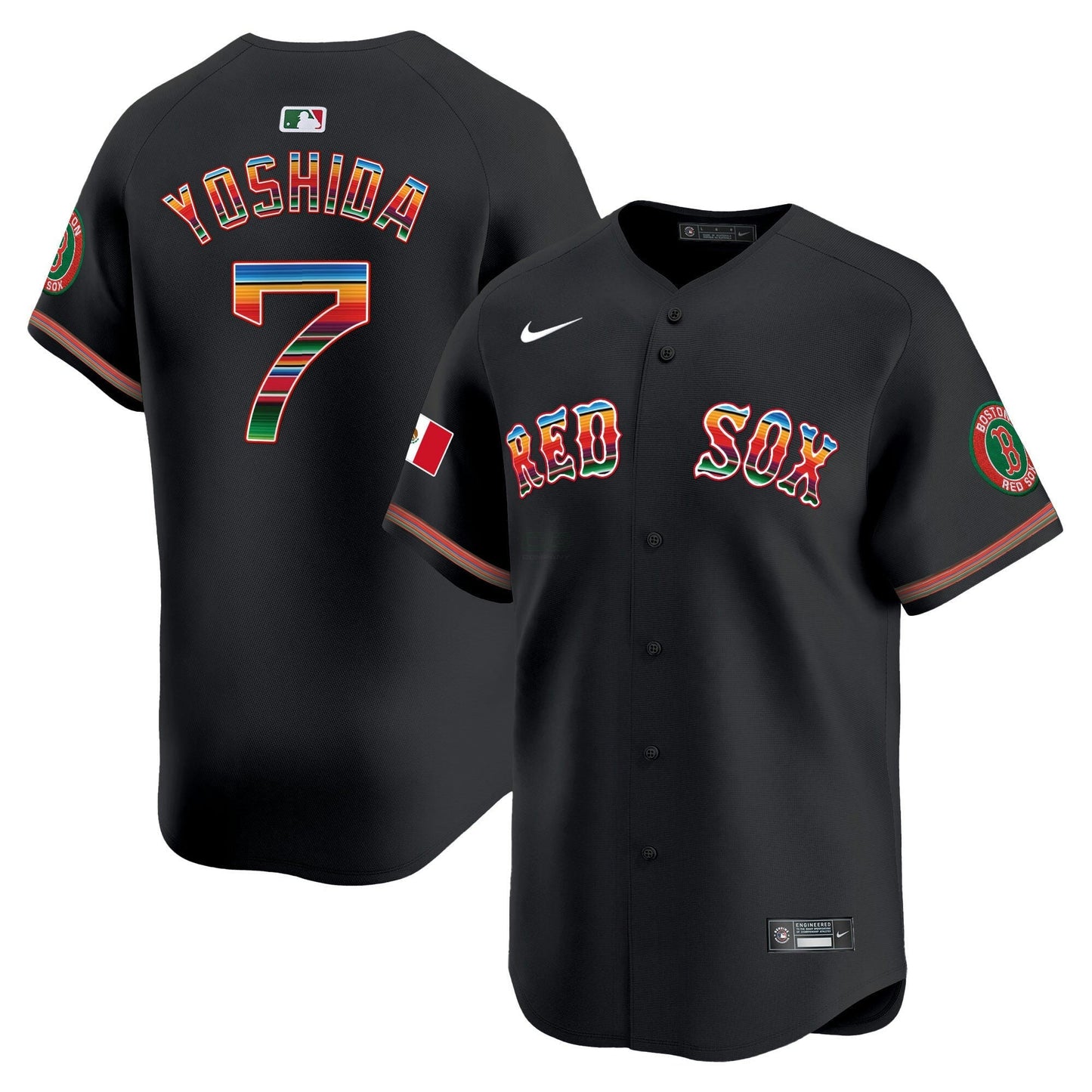 Camisa MLB Men’s Boston Mexico Vapor Premier Limited Jersey