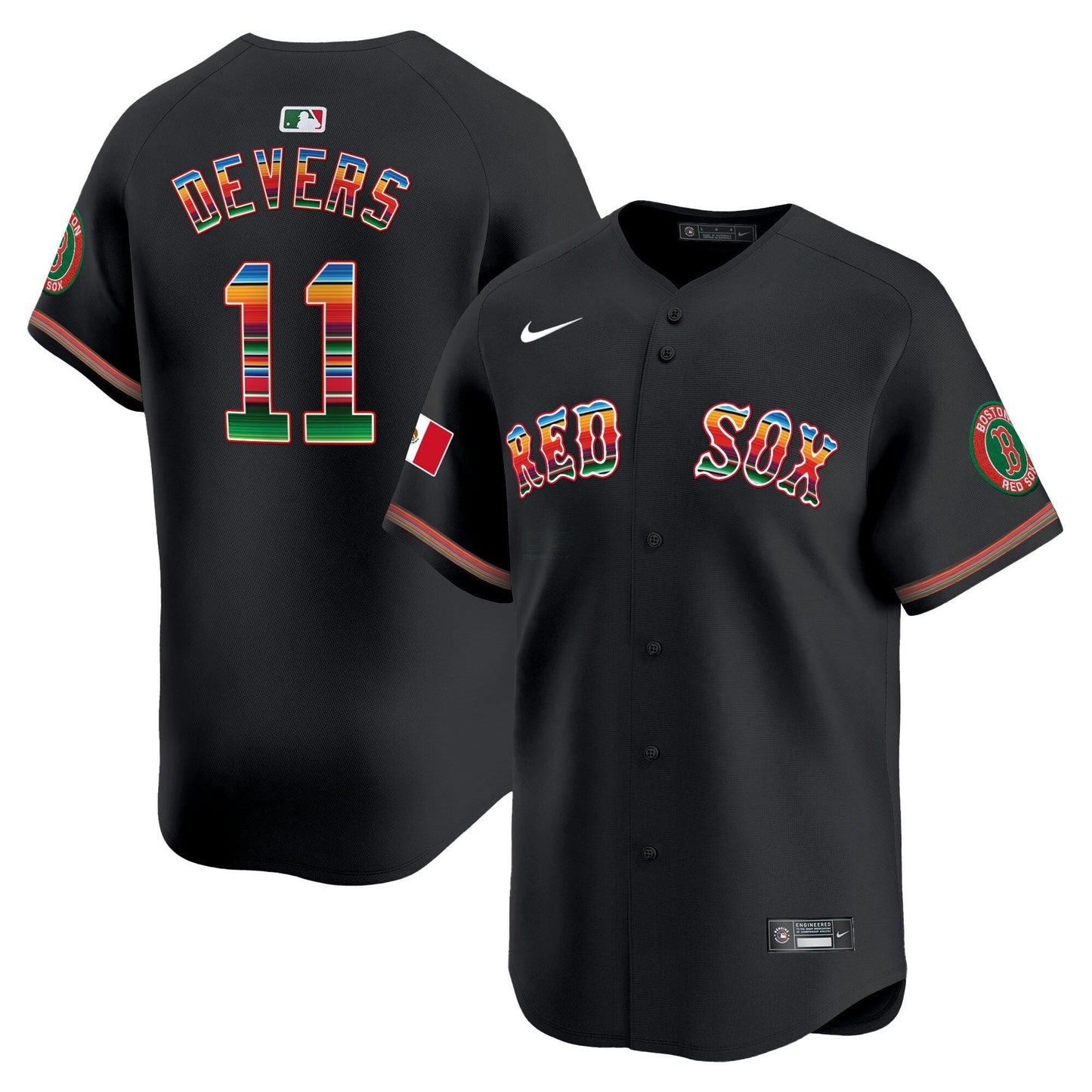 Camisa MLB Men’s Boston Mexico Vapor Premier Limited Jersey
