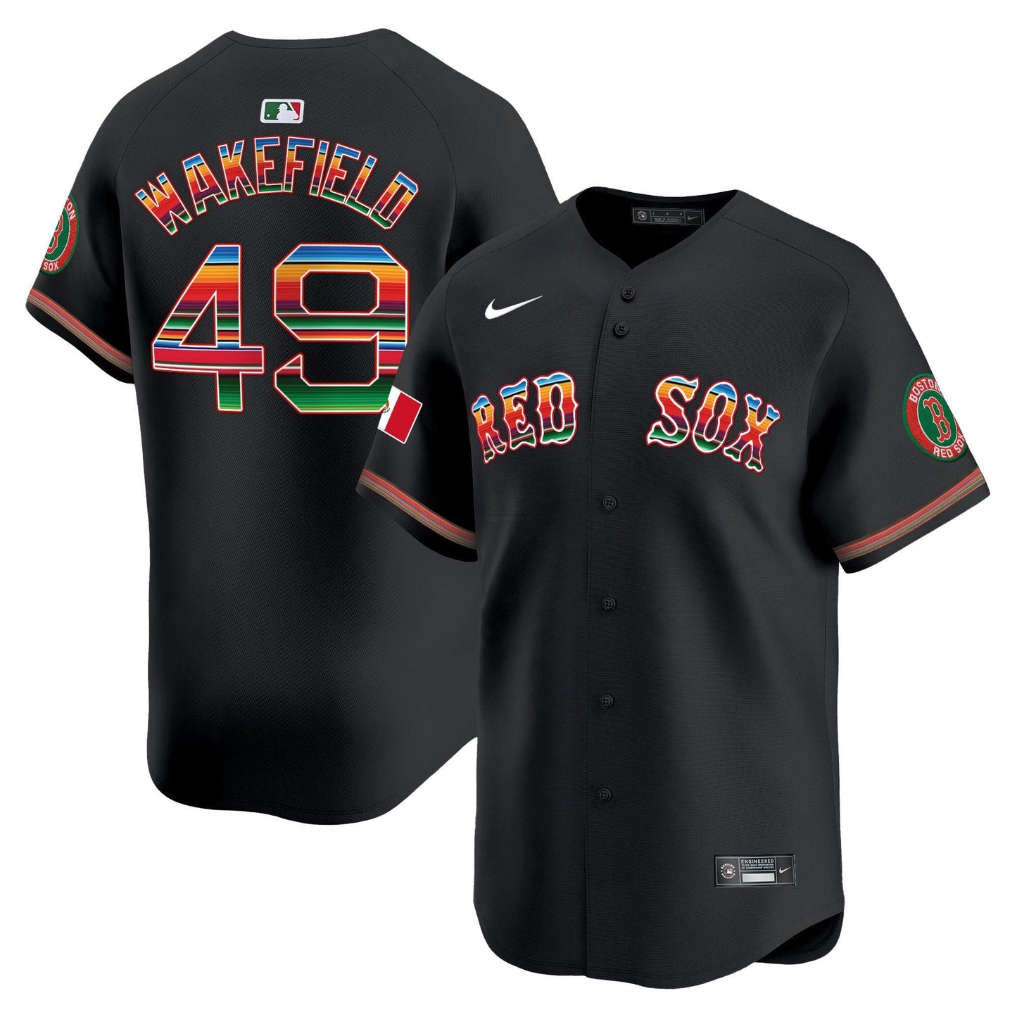 Camisa MLB Men’s Boston Mexico Vapor Premier Limited Jersey