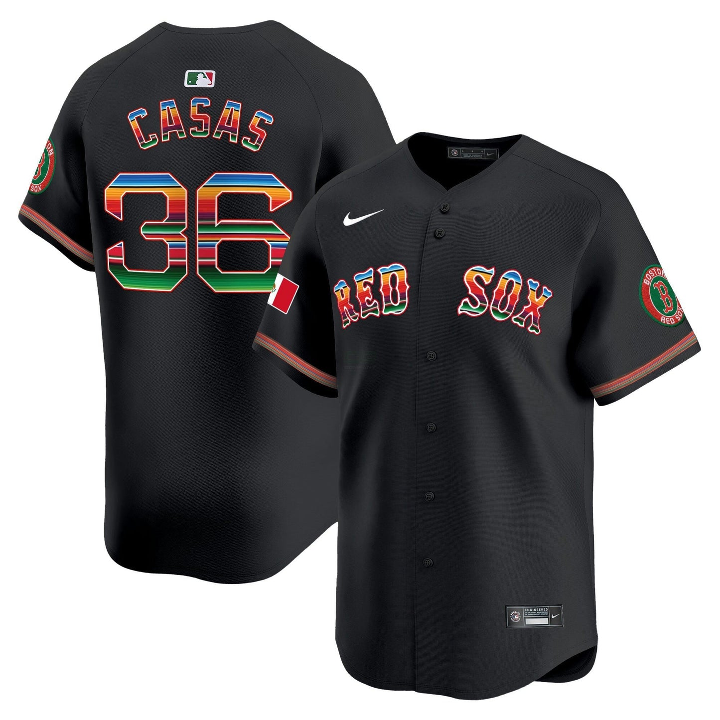 Camisa MLB Men’s Boston Mexico Vapor Premier Limited Jersey