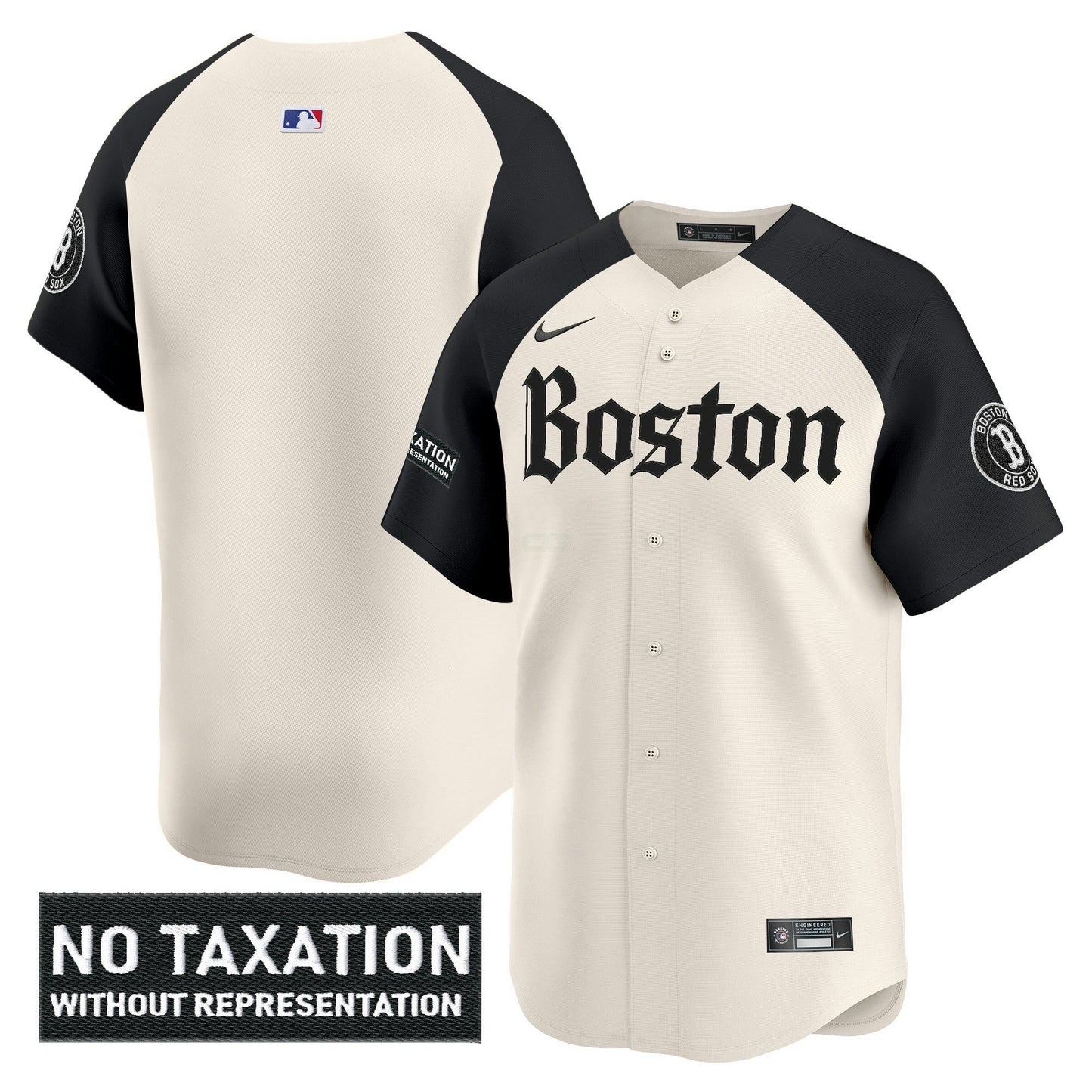 Camisa MLB Men’s Boston ‘Retro Newspaper Edition’ Vapor Premier Limited Jersey