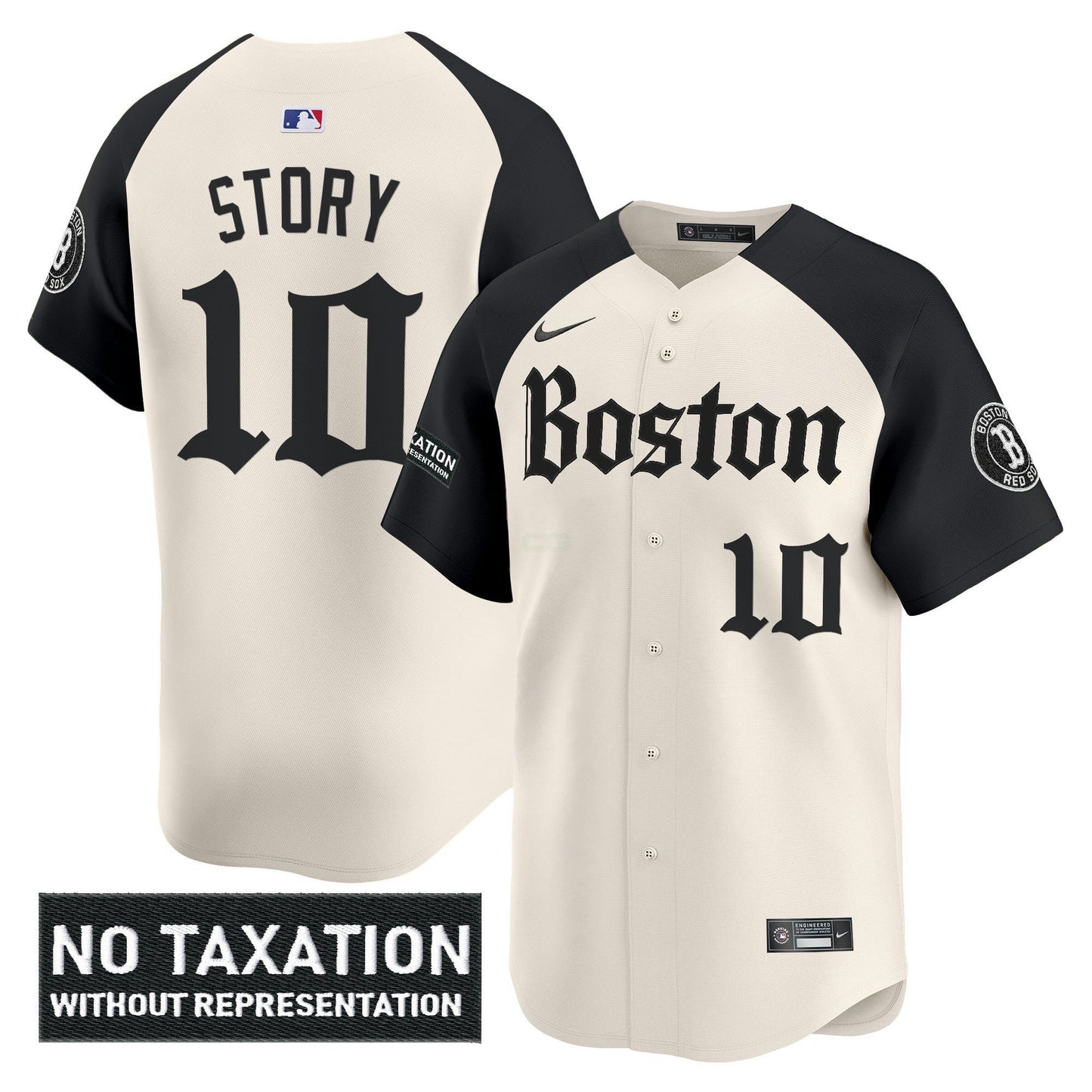 Camisa MLB Men’s Boston ‘Retro Newspaper Edition’ Vapor Premier Limited Jersey