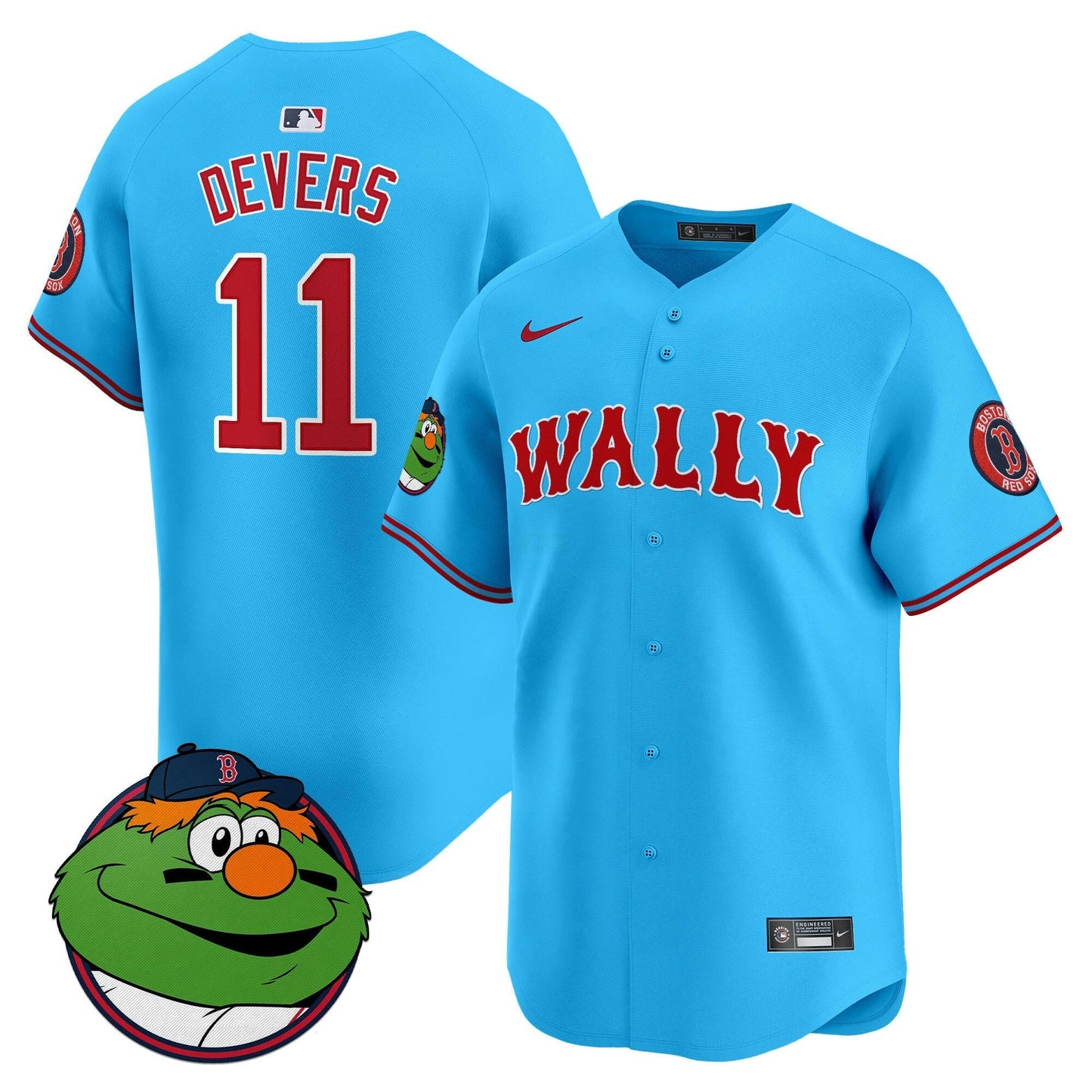 Camisa MLB Men’s Boston Wally Vapor Premier Limited Jersey
