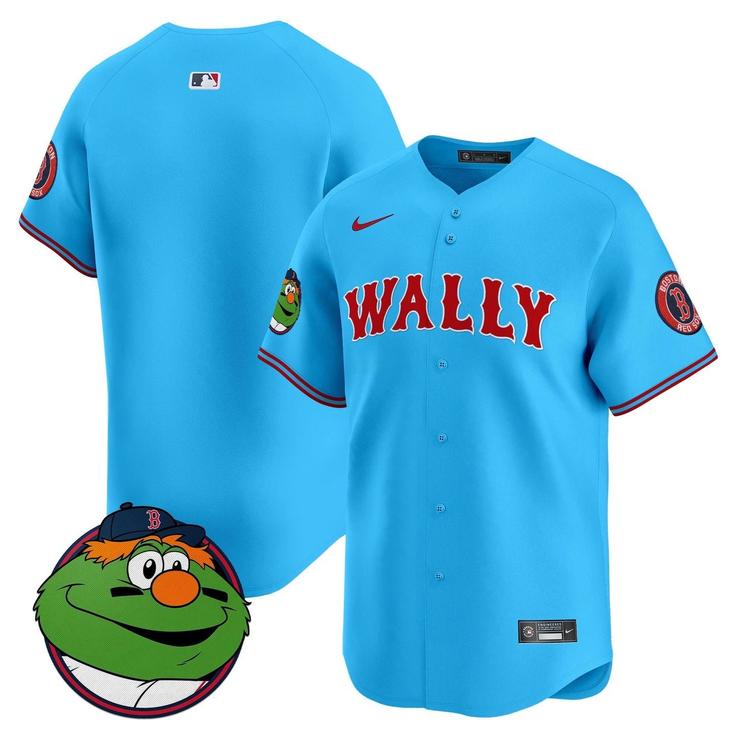 Camisa MLB Men’s Boston Wally Vapor Premier Limited Jersey