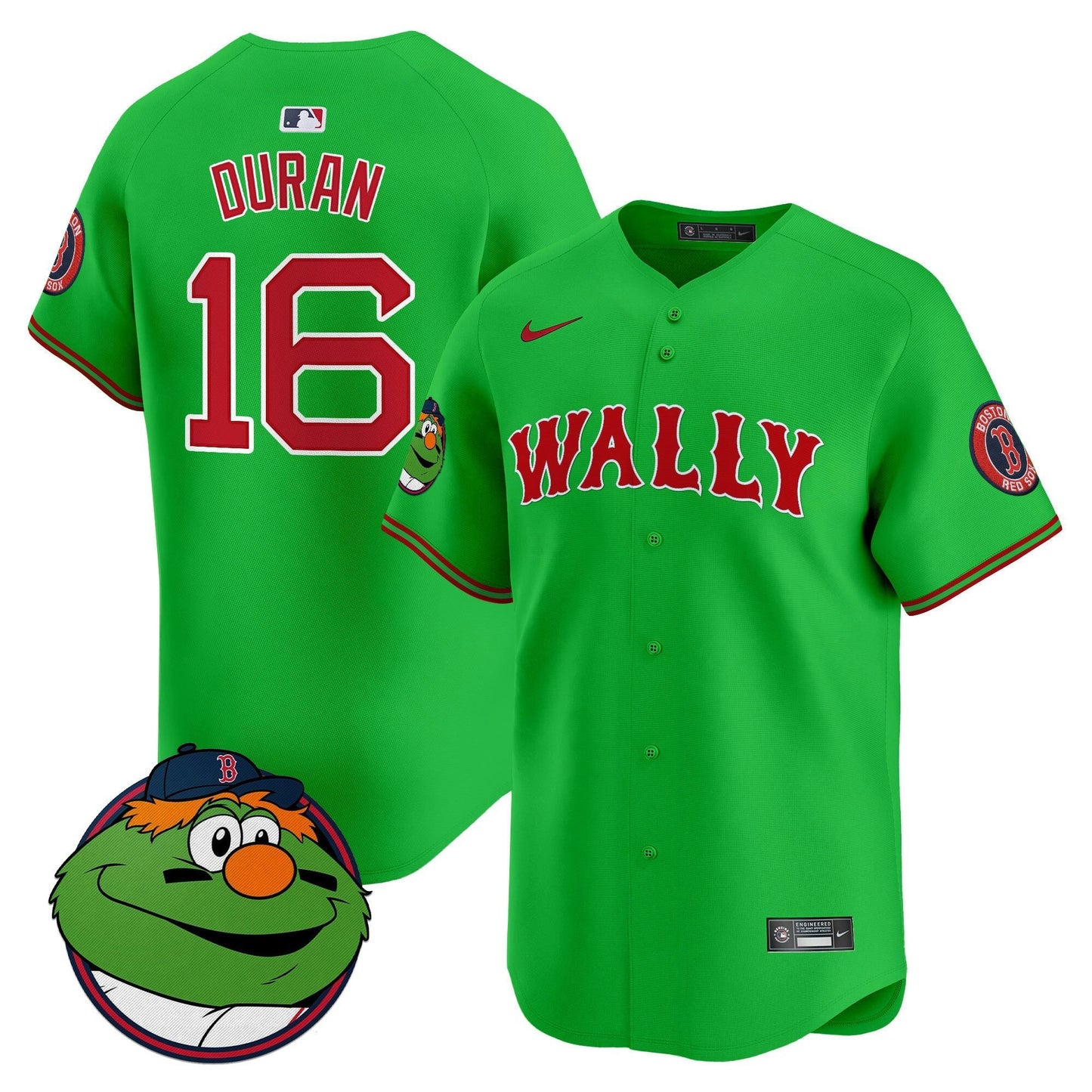 Camisa MLB Men’s Boston Wally Vapor Premier Limited Jersey