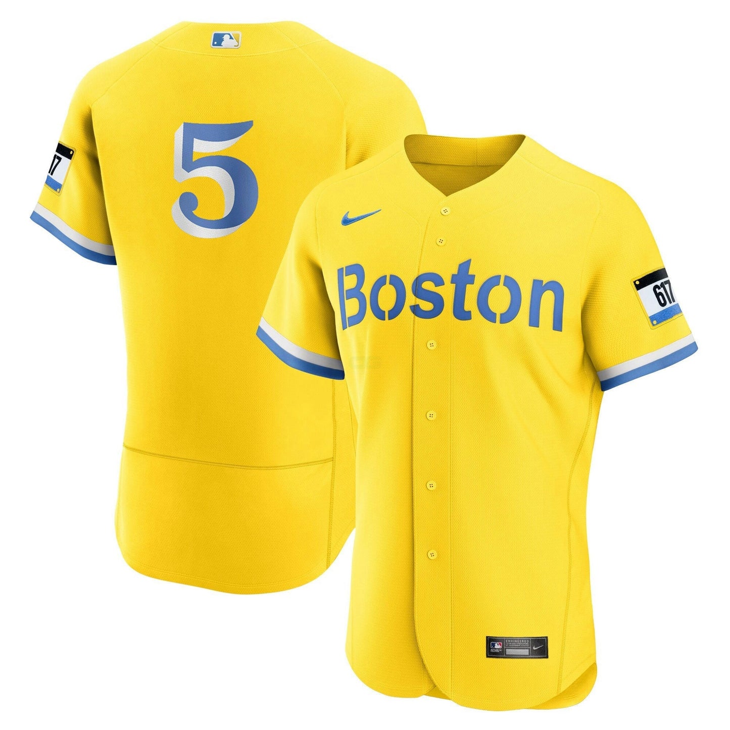 Camisa MLB Men’s Boston Yellow Jersey