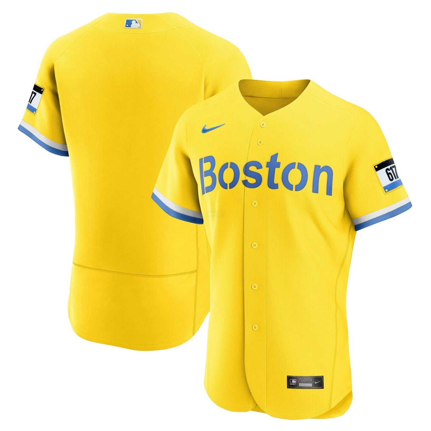 Camisa MLB Men’s Boston Yellow Jersey