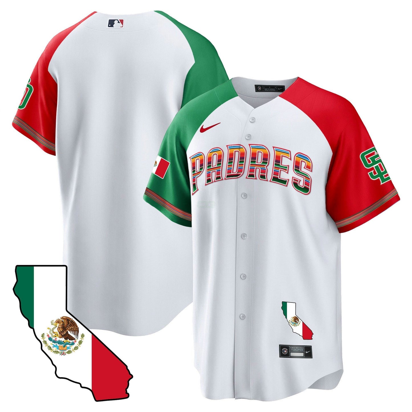 Camisa MLB Men’s California Map Cool Base Jersey