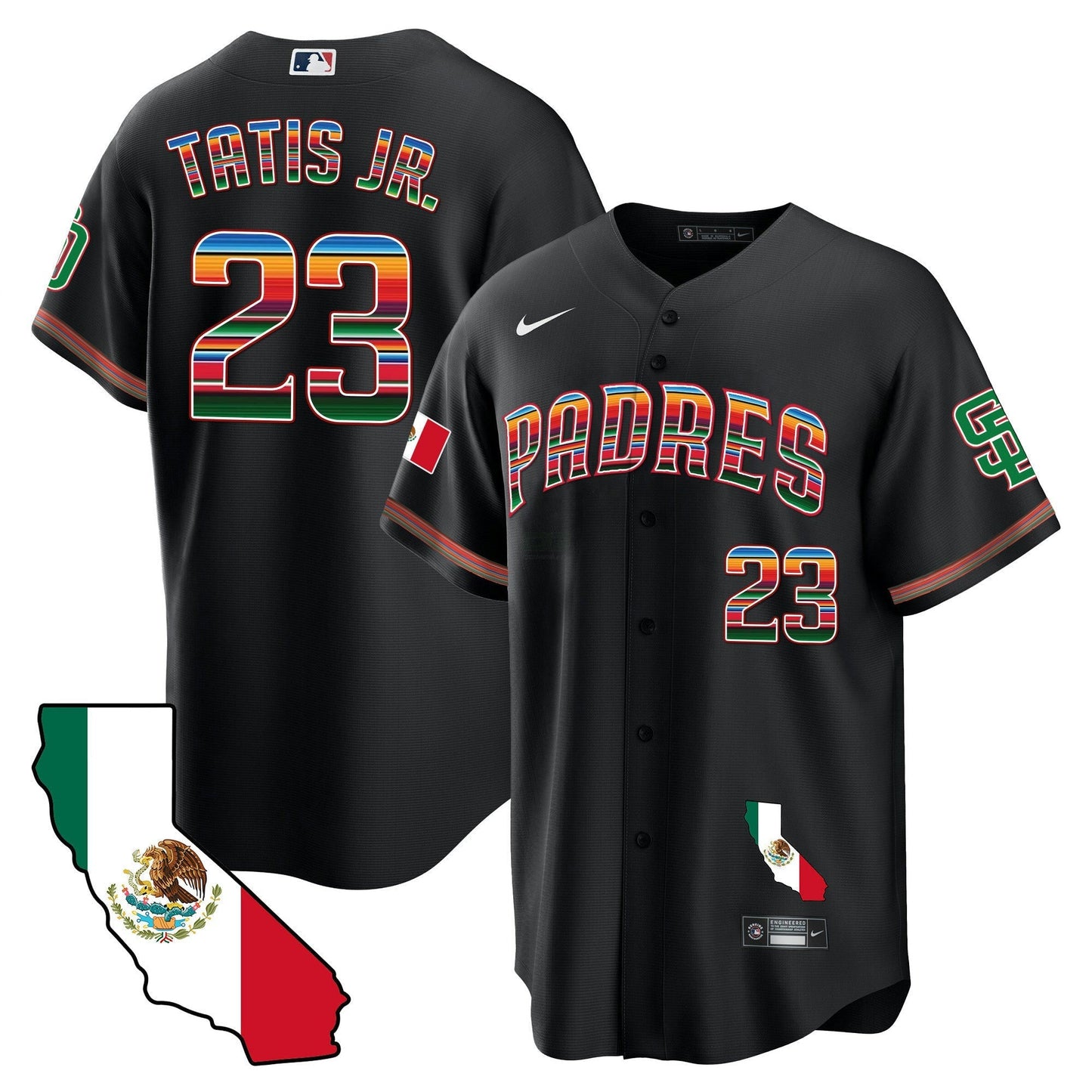 Camisa MLB Men’s California Map Cool Base Jersey