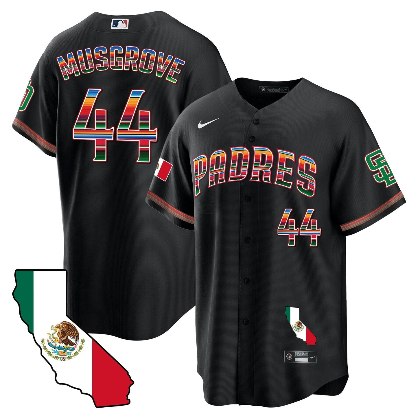 Camisa MLB Men’s California Map Cool Base Jersey