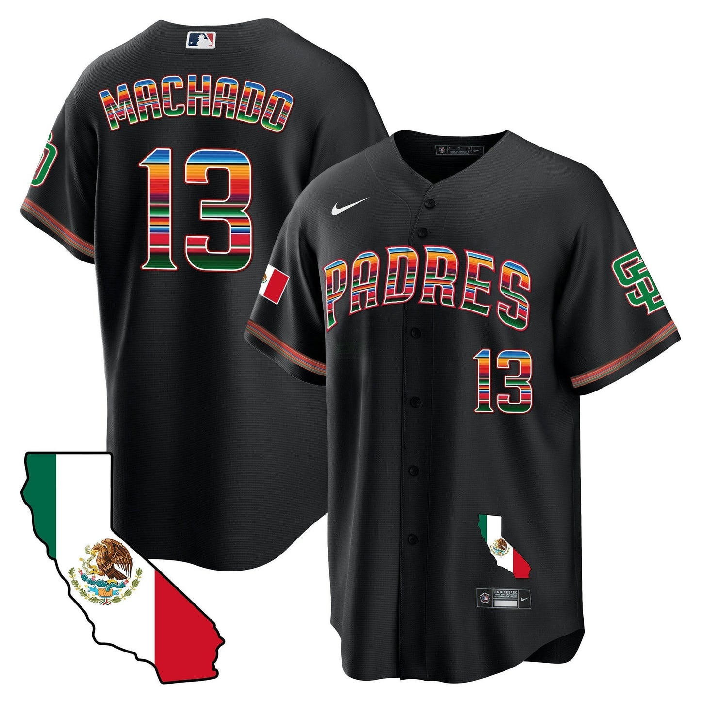 Camisa MLB Men’s California Map Cool Base Jersey