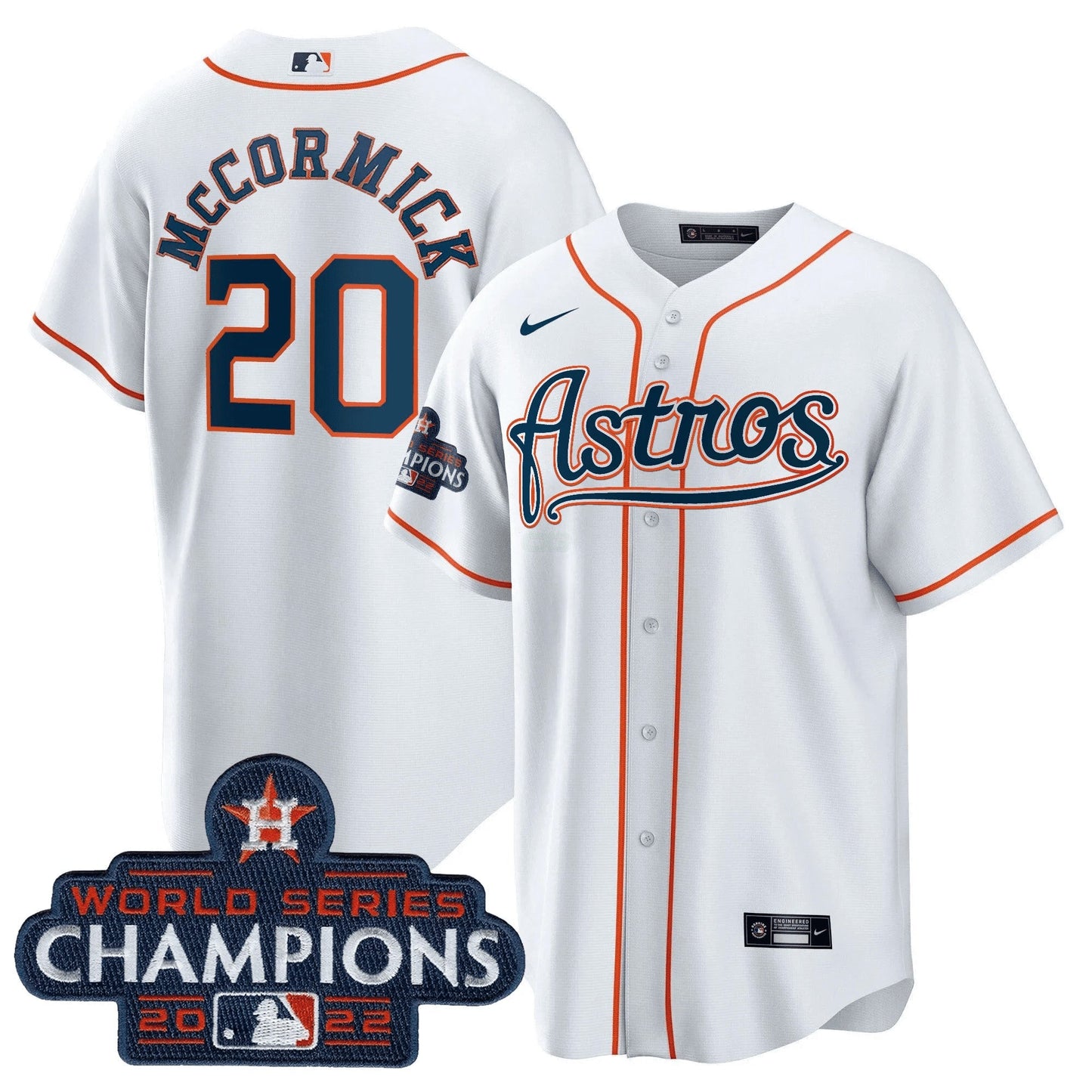 Camisa MLB Men’s Champions & Throwback Patch Dourada Jersey V2