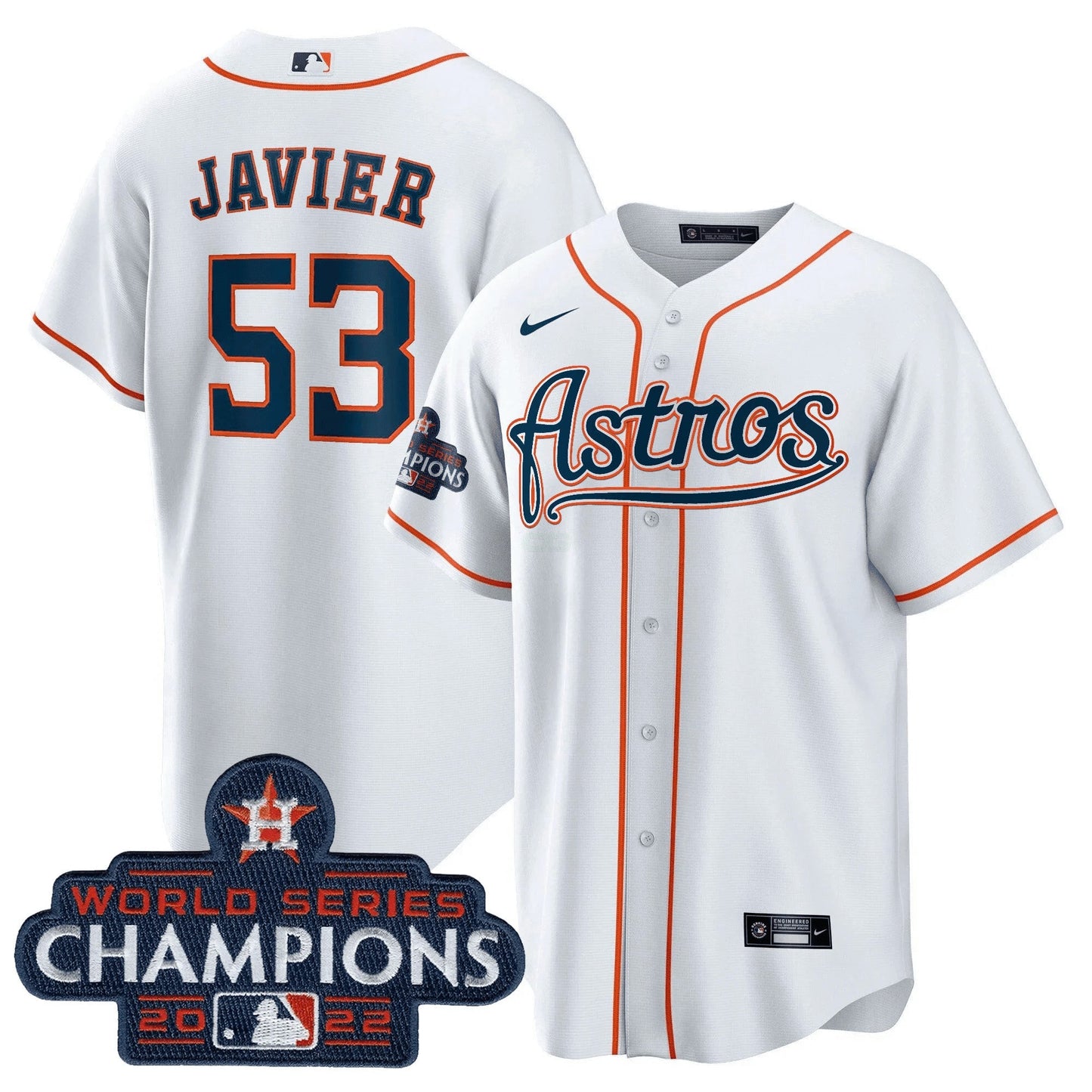 Camisa MLB Men’s Champions & Throwback Patch Dourada Jersey V2