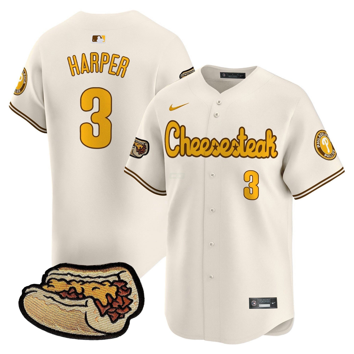 Camisa MLB Men’s Cheesesteak Vapor Premier Limited Jersey