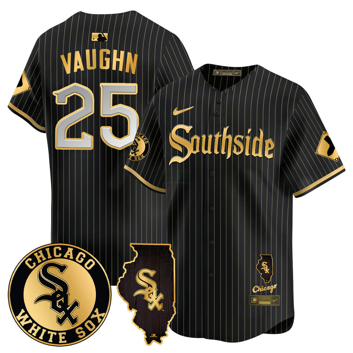Camisa MLB Men’s Chicago 2024 City Connect Vaper Premier Limited Jersey