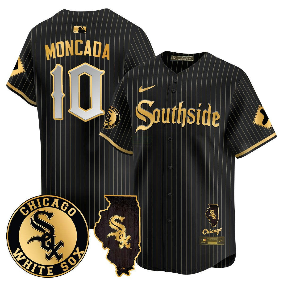 Camisa MLB Men’s Chicago 2024 City Connect Vaper Premier Limited Jersey