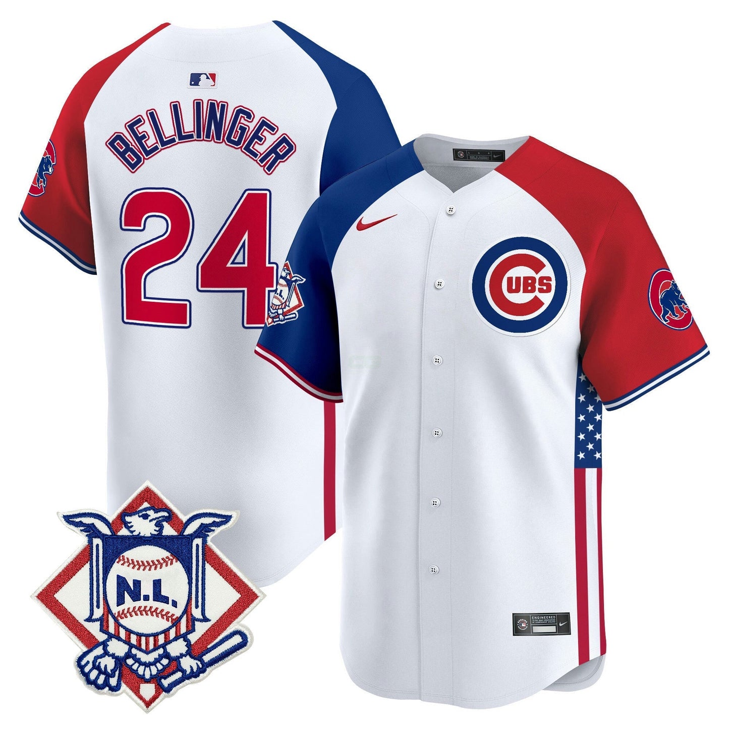 Camisa MLB Men’s Chicago 2024 Fourth of July Vapor Premier Limited Jersey V3