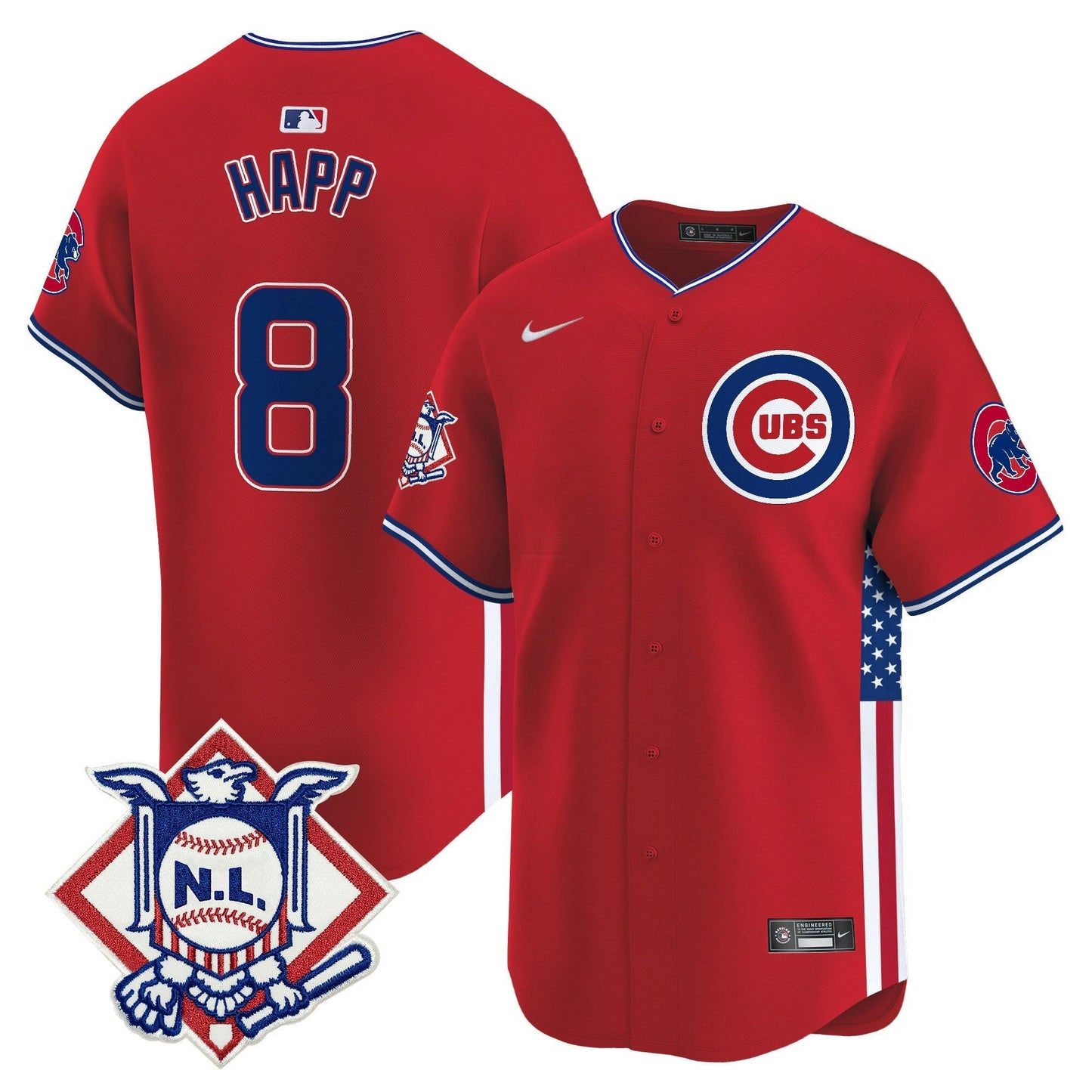 Camisa MLB Men’s Chicago 2024 Fourth of July Vapor Premier Limited Jersey V3