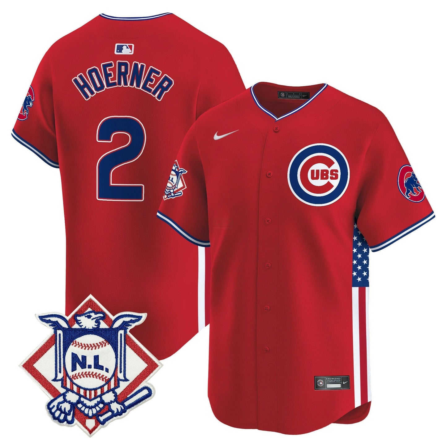 Camisa MLB Men’s Chicago 2024 Fourth of July Vapor Premier Limited Jersey V3
