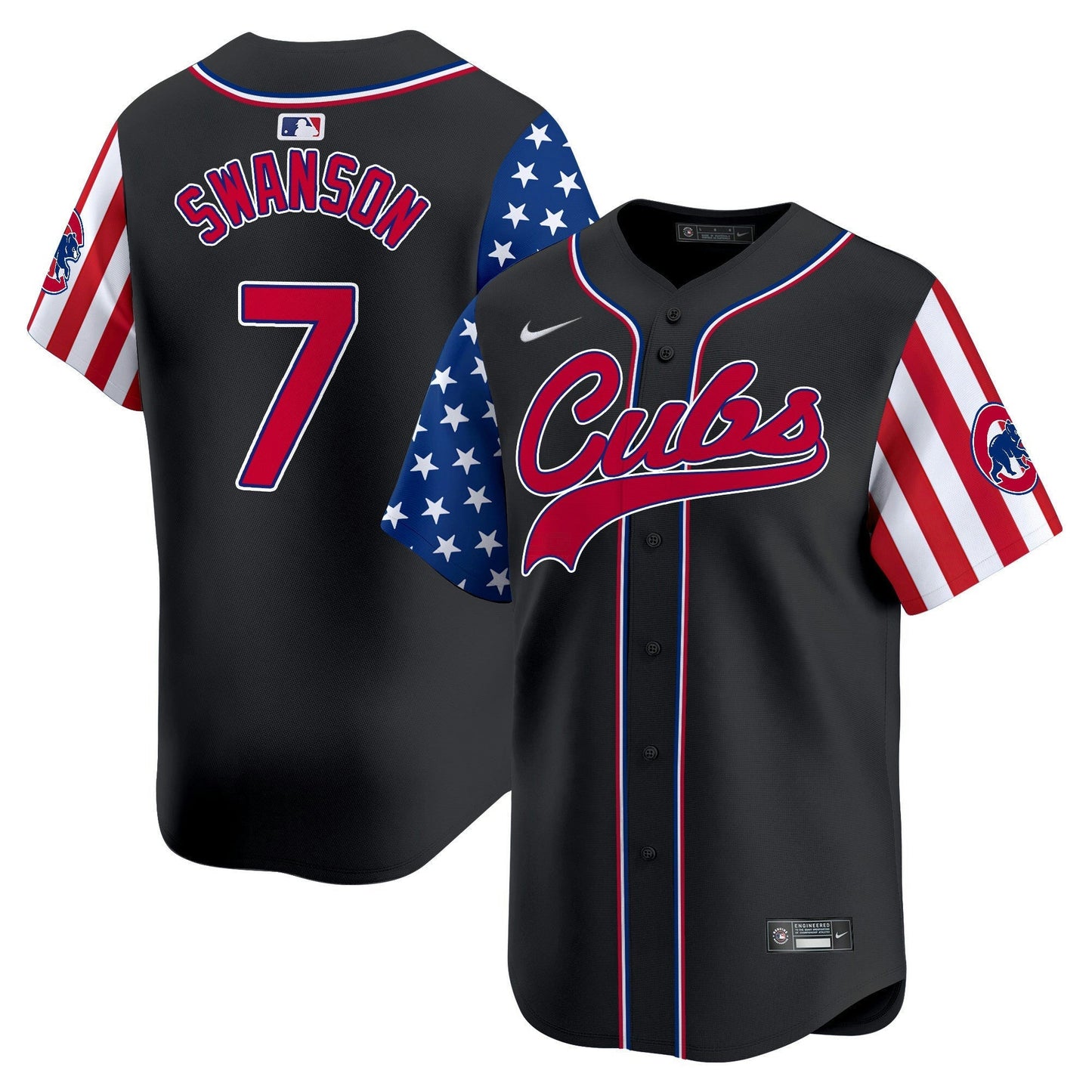 Camisa MLB Men’s Chicago 2024 Independence Day Vapor Premier Limited Jersey V2