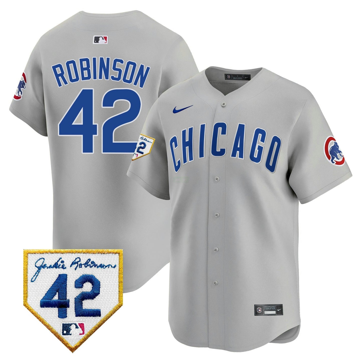 Camisa MLB Men’s Chicago 2024 Jackie Robinson Patch Vapor Premier Limited Jersey V2
