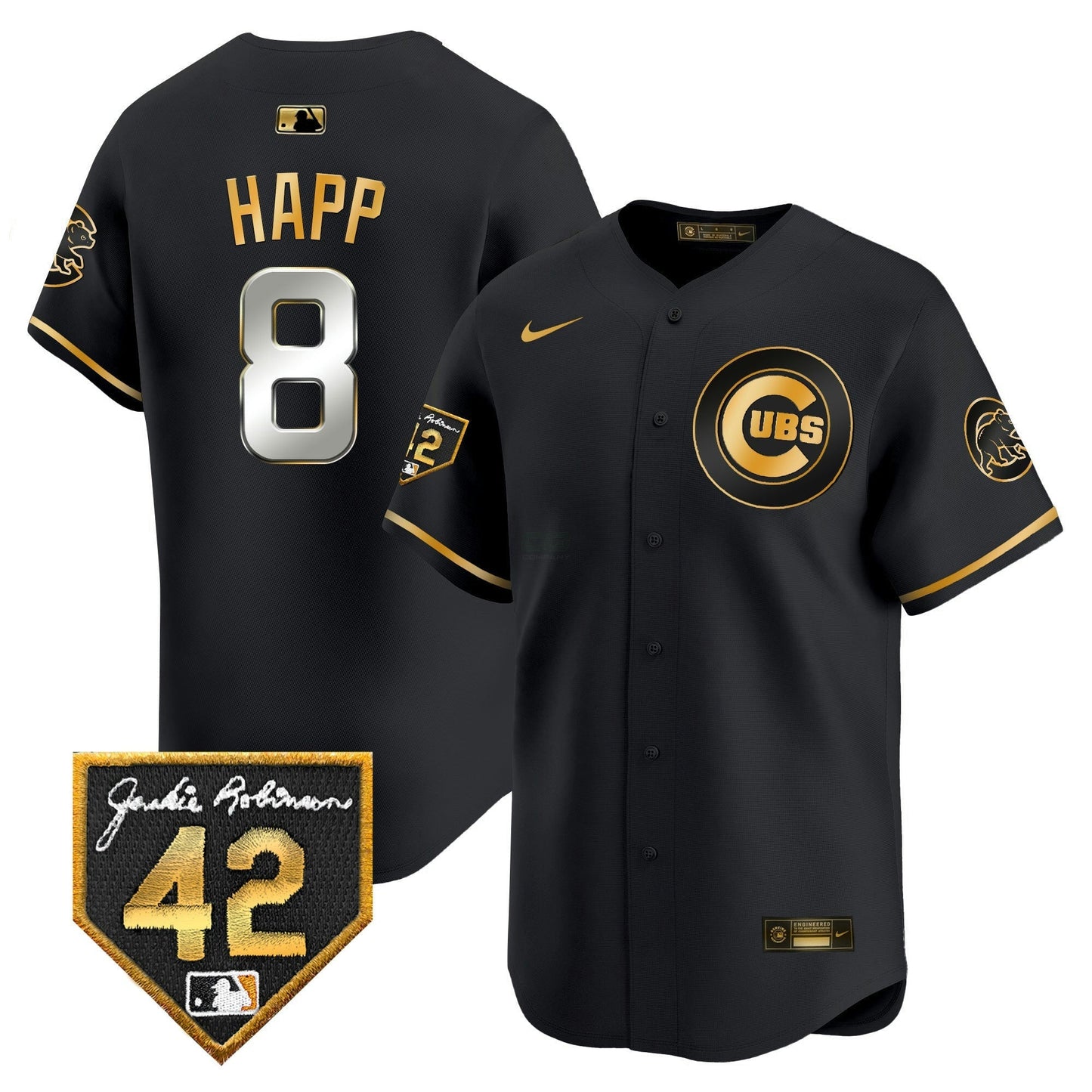 Camisa MLB Men’s Chicago 2024 Jackie Robinson Patch Vapor Premier Limited Jersey V2