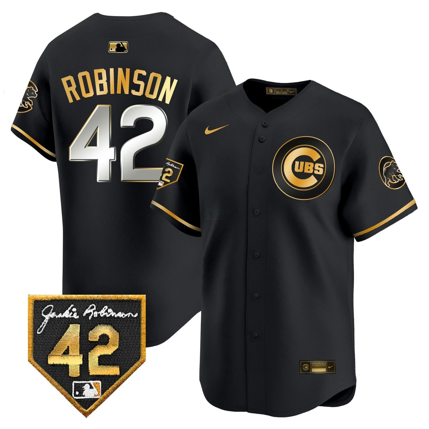Camisa MLB Men’s Chicago 2024 Jackie Robinson Patch Vapor Premier Limited Jersey V2