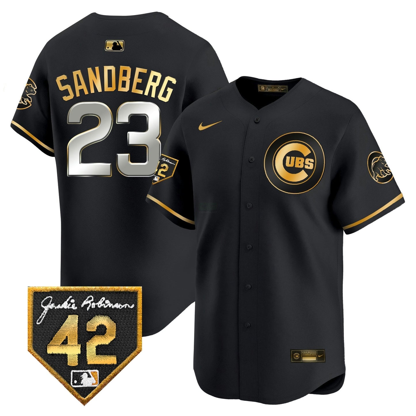 Camisa MLB Men’s Chicago 2024 Jackie Robinson Patch Vapor Premier Limited Jersey V2