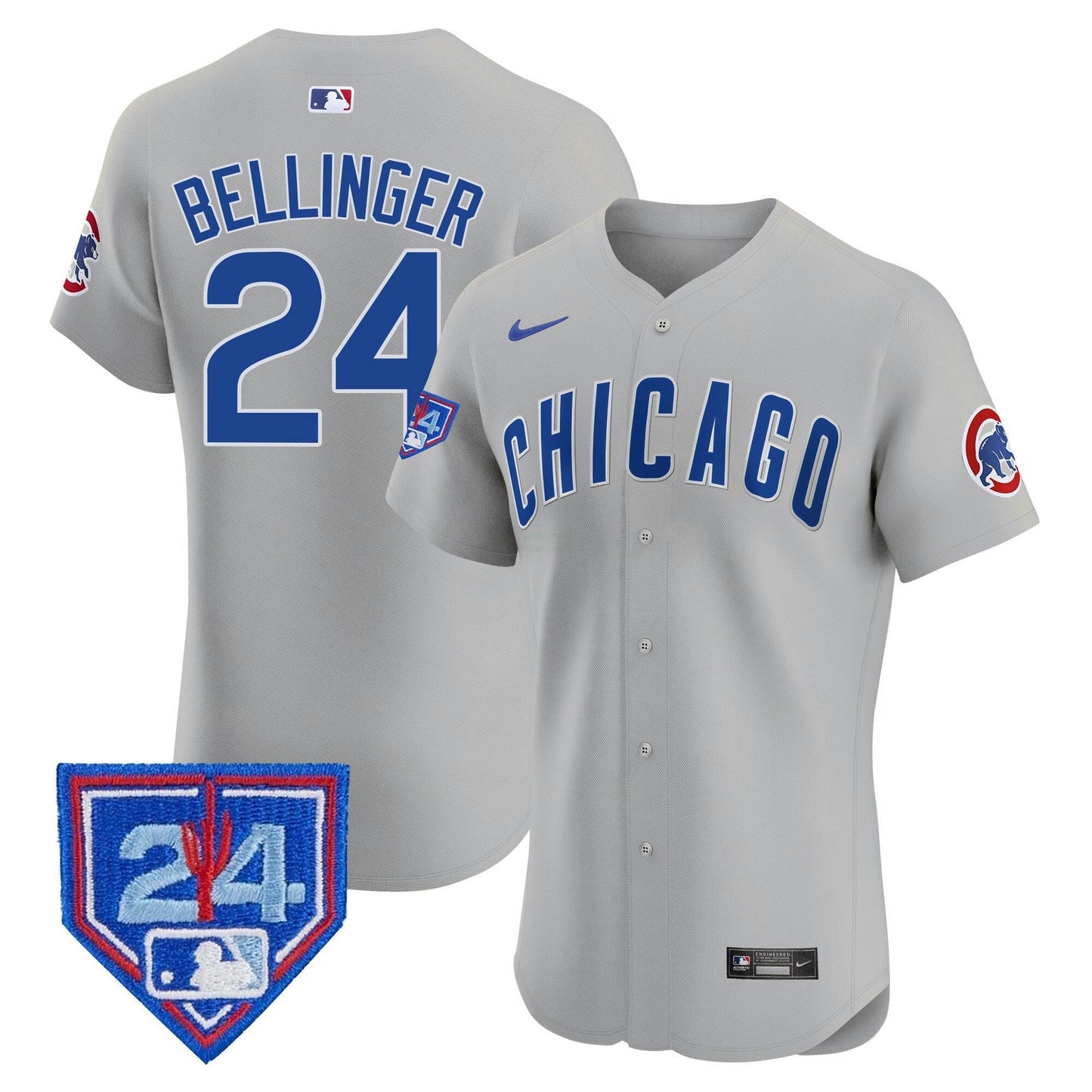 Camisa MLB Men’s Chicago 2024 Spring Training Patch Vapor Premier Elite Jersey V2
