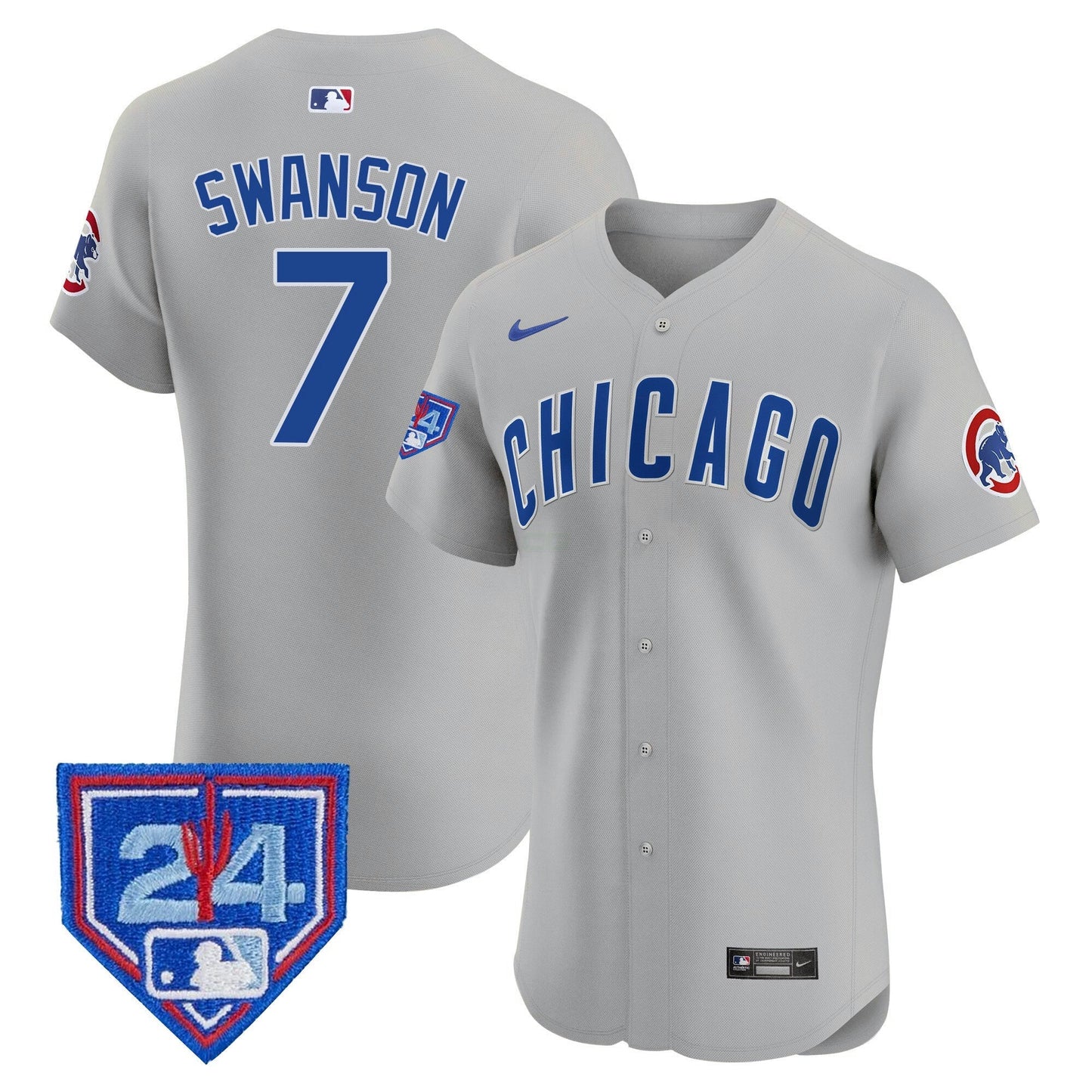 Camisa MLB Men’s Chicago 2024 Spring Training Patch Vapor Premier Elite Jersey V2