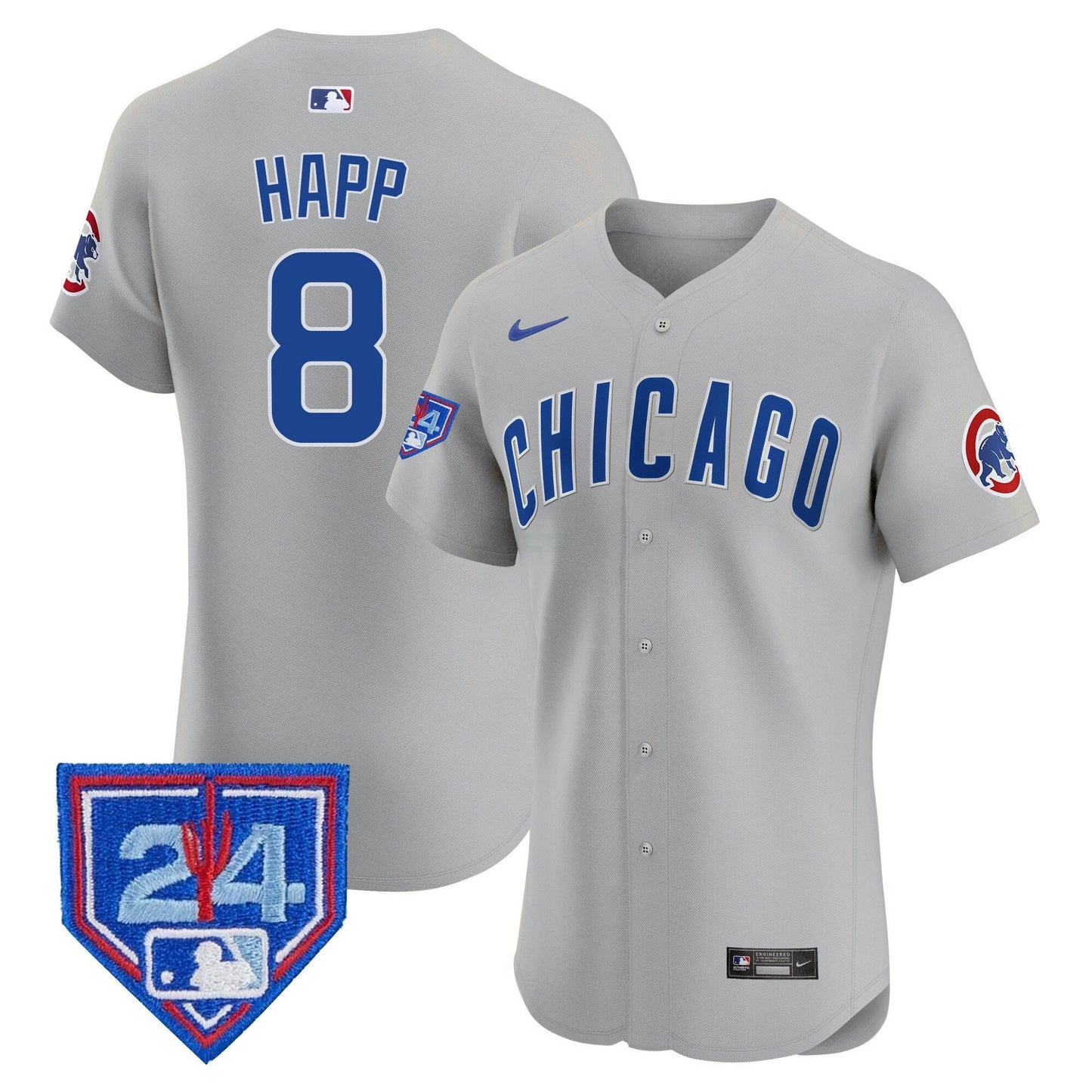 Camisa MLB Men’s Chicago 2024 Spring Training Patch Vapor Premier Elite Jersey V2