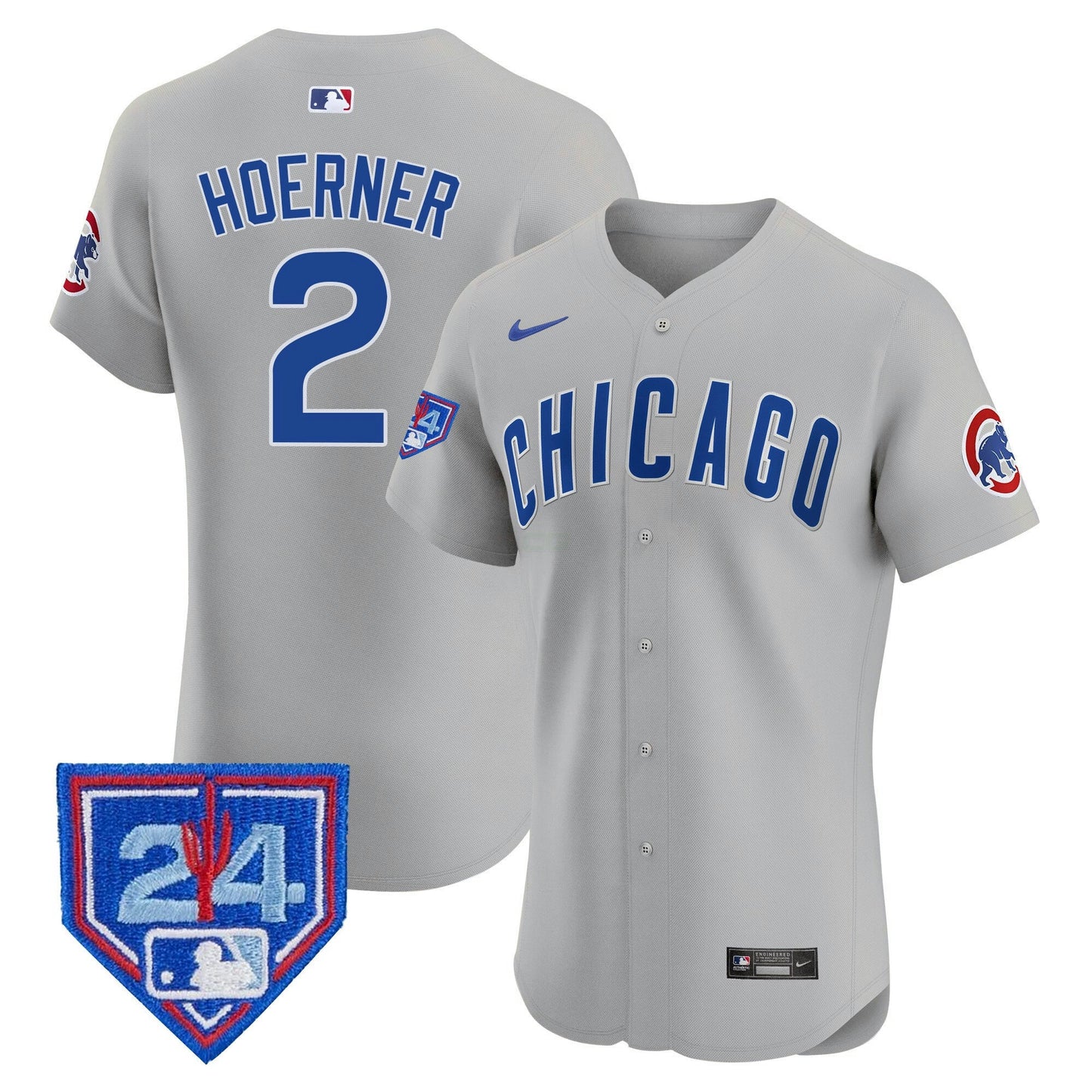 Camisa MLB Men’s Chicago 2024 Spring Training Patch Vapor Premier Elite Jersey V2