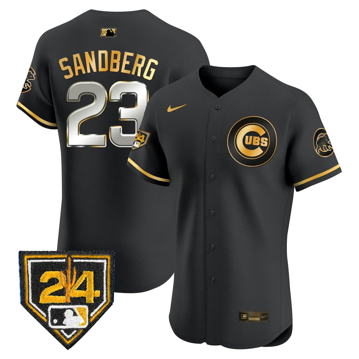 Camisa MLB Men’s Chicago 2024 Spring Training Patch Vapor Premier Elite Jersey V2