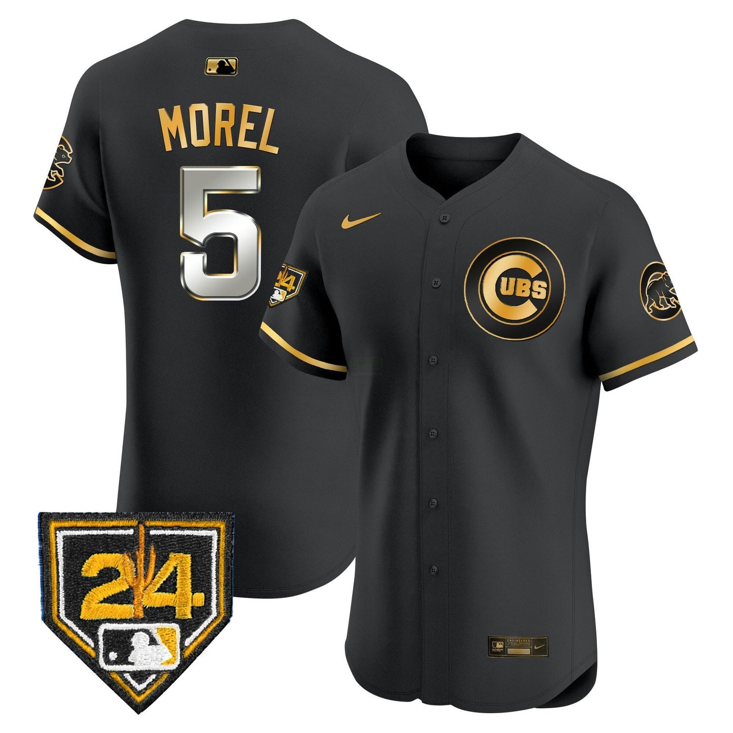 Camisa MLB Men’s Chicago 2024 Spring Training Patch Vapor Premier Elite Jersey V2