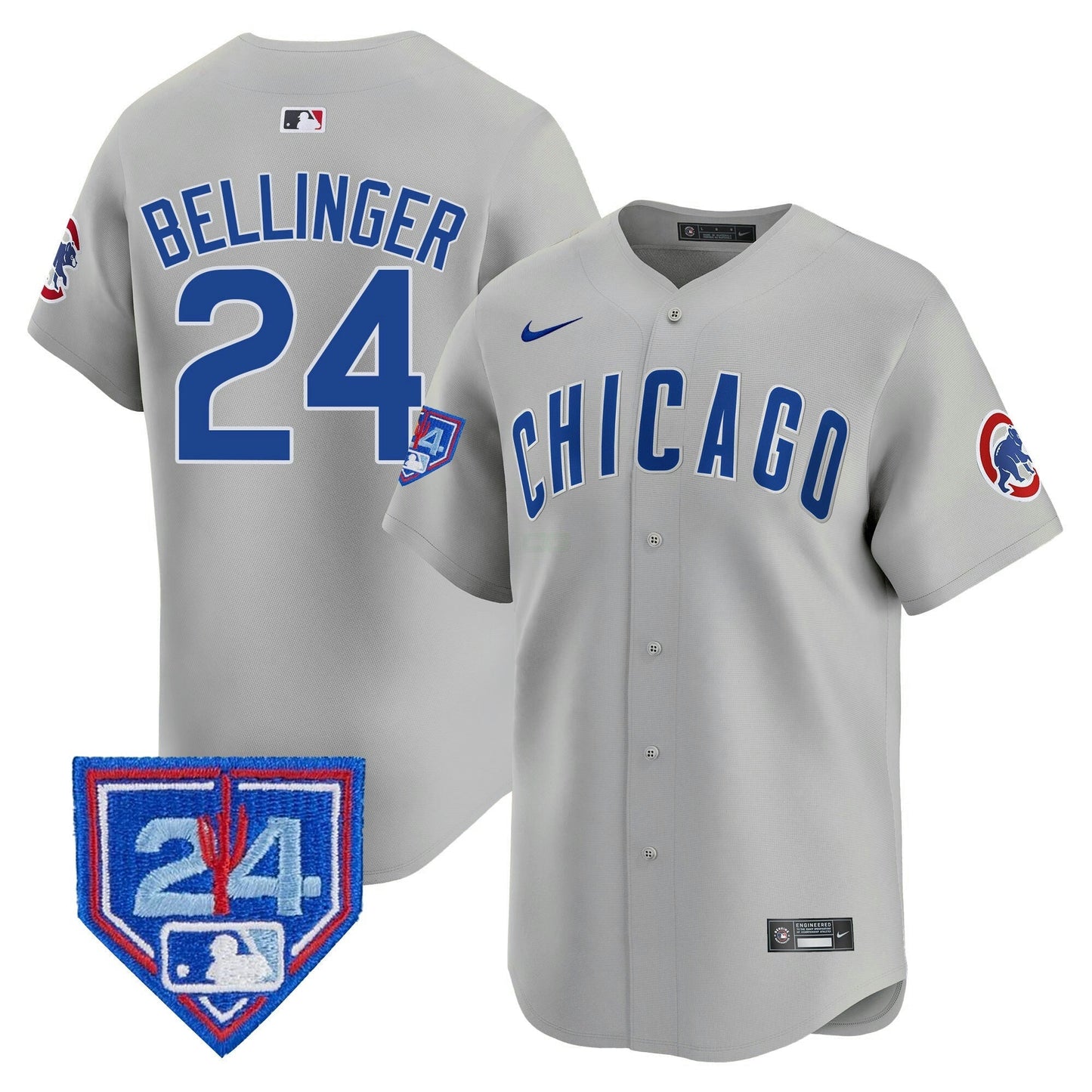 Camisa MLB Men’s Chicago 2024 Spring Training Patch Vapor Premier Limited Jersey V2