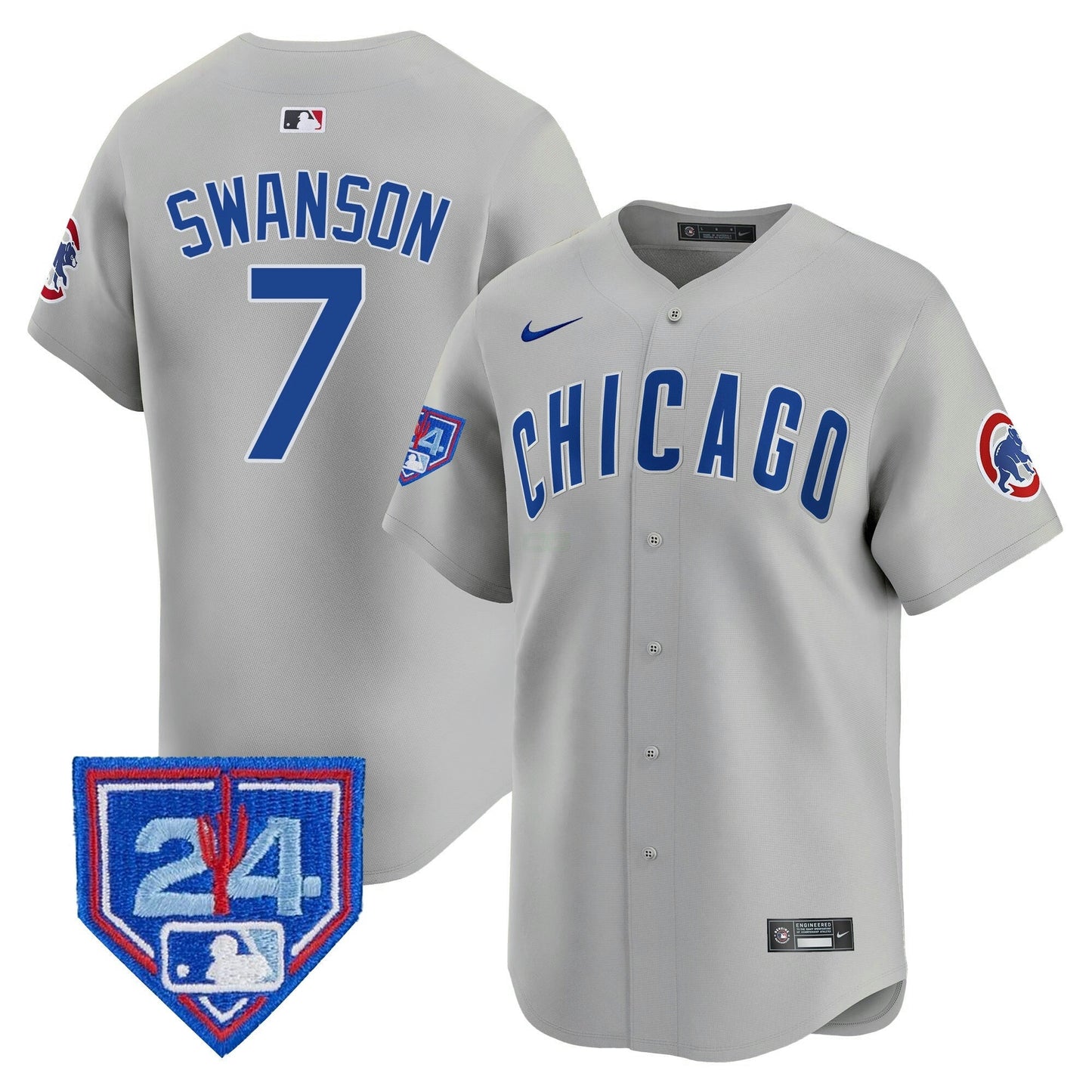 Camisa MLB Men’s Chicago 2024 Spring Training Patch Vapor Premier Limited Jersey V2