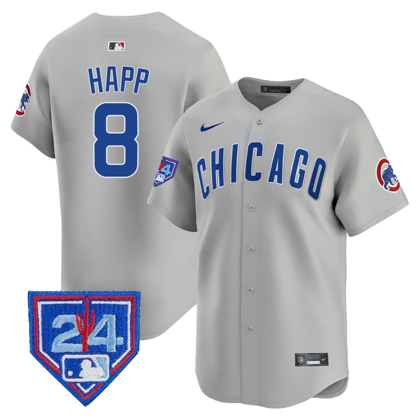 Camisa MLB Men’s Chicago 2024 Spring Training Patch Vapor Premier Limited Jersey V2