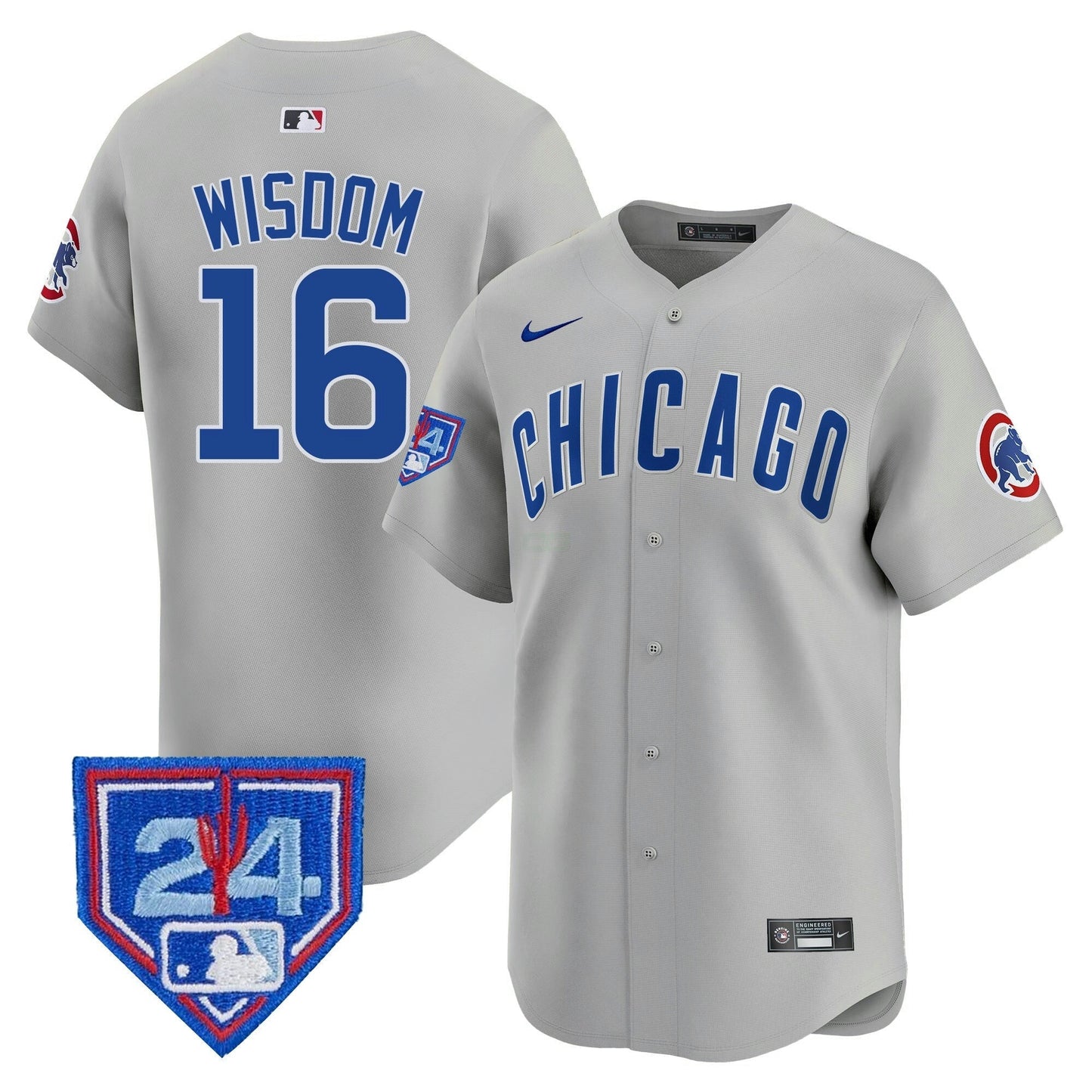 Camisa MLB Men’s Chicago 2024 Spring Training Patch Vapor Premier Limited Jersey V2