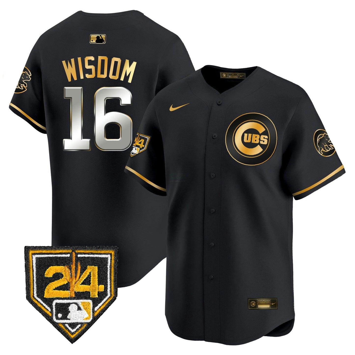 Camisa MLB Men’s Chicago 2024 Spring Training Patch Vapor Premier Limited Jersey V2