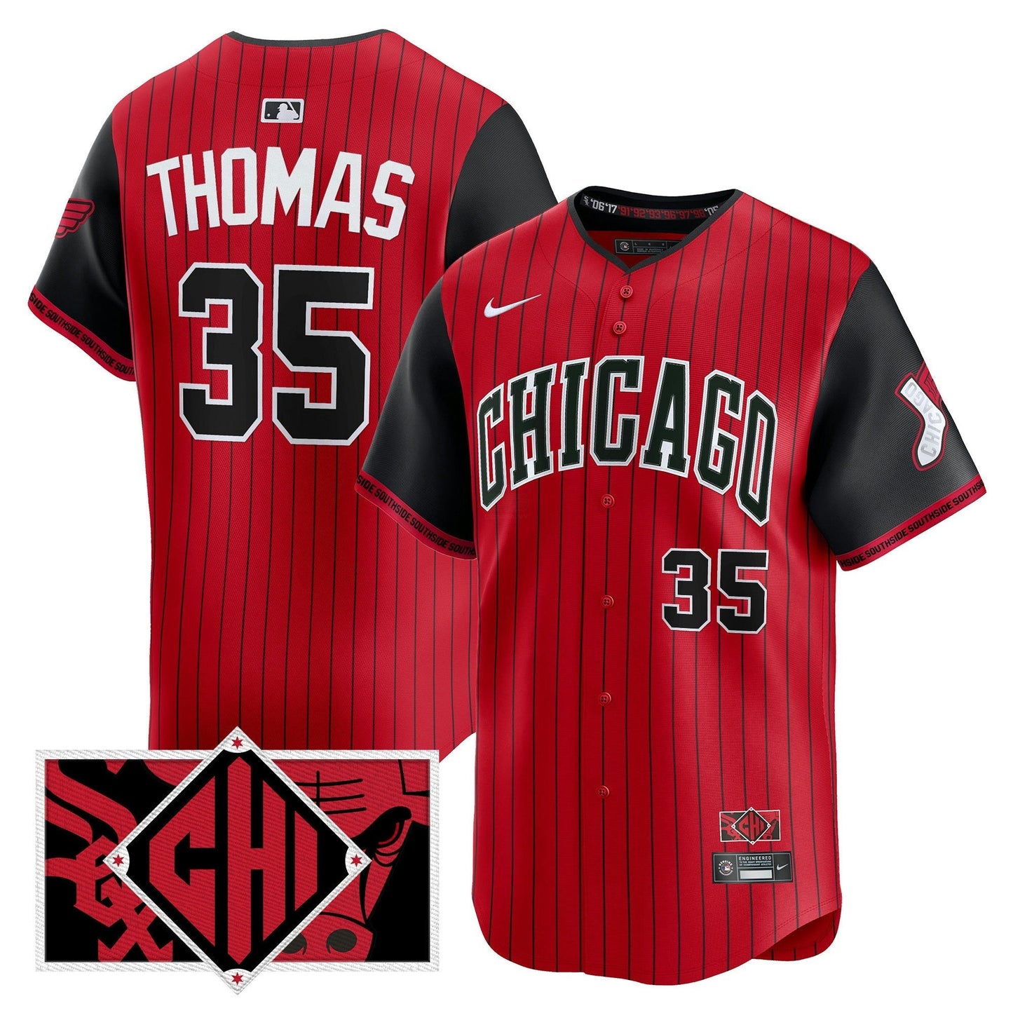 Camisa MLB Men’s Chicago 2025 City Connect Vapor Premier Limited Jersey