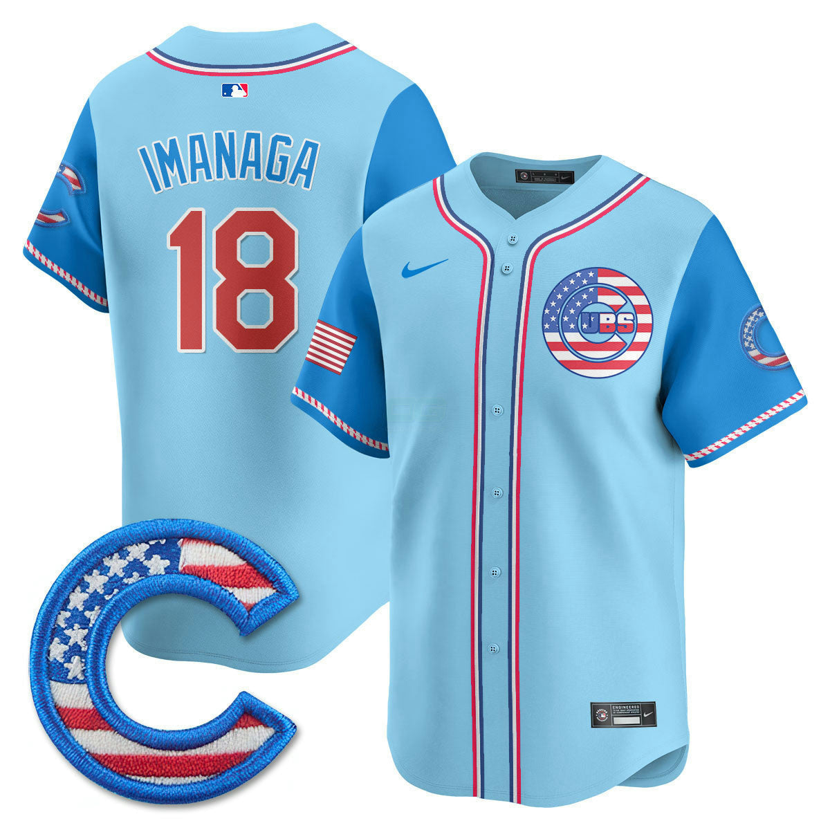 Camisa MLB Men’s Chicago 2025 Fourth of July Vapor Premier Limited Jersey