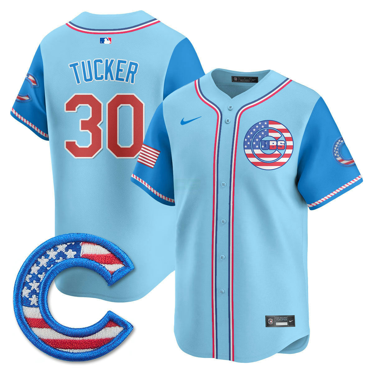 Camisa MLB Men’s Chicago 2025 Fourth of July Vapor Premier Limited Jersey